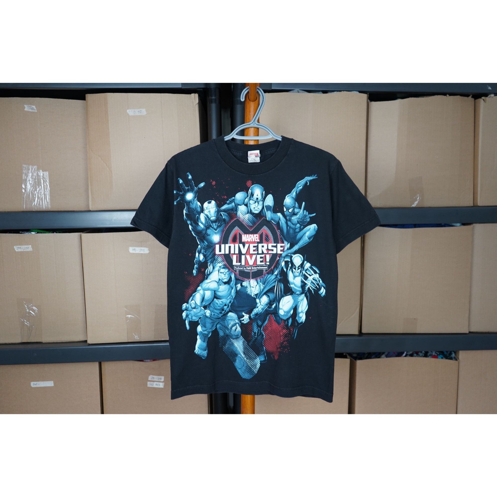 Marvel Comics Marvel Universe Live North American Tour S Tshirt #383 Size US S / EU 44-46 / 1 - 1 Thumbnail
