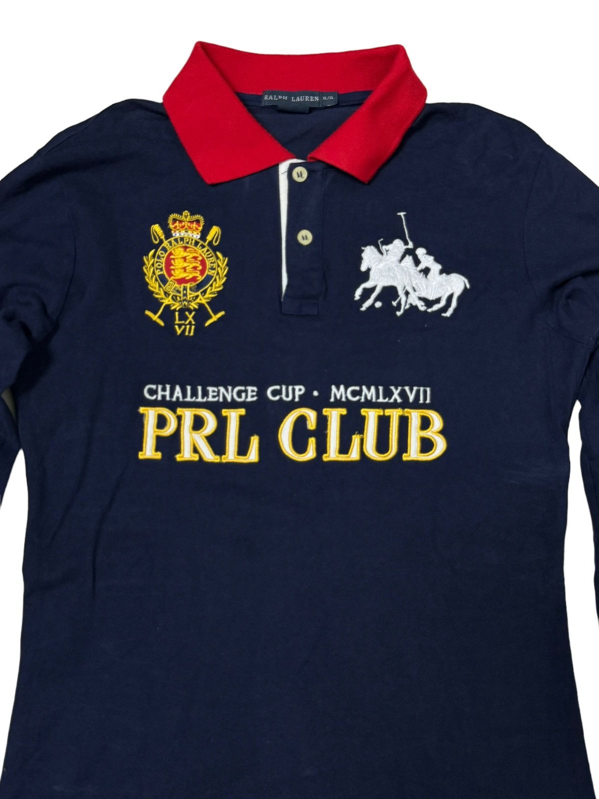 POLO RALPH LAUREN PRL CLUB ポロシャツ Lサイズ Vintage Polo T-Shirt PRL Club Polo Ralph Lauren #3 Big Pony | eBay