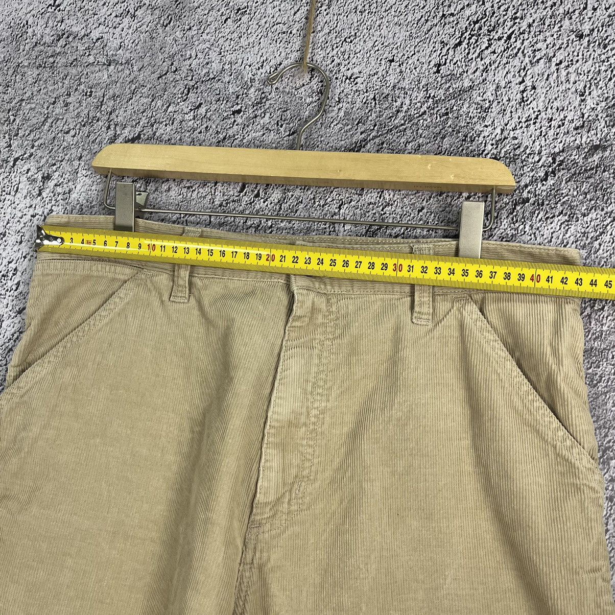 Carhartt × Carhartt Wip × Vintage 🦖VINTAGE🦖 Carhartt WIP Corduroy Beige Simple Pants Velvet Size US 33 - 11 Thumbnail
