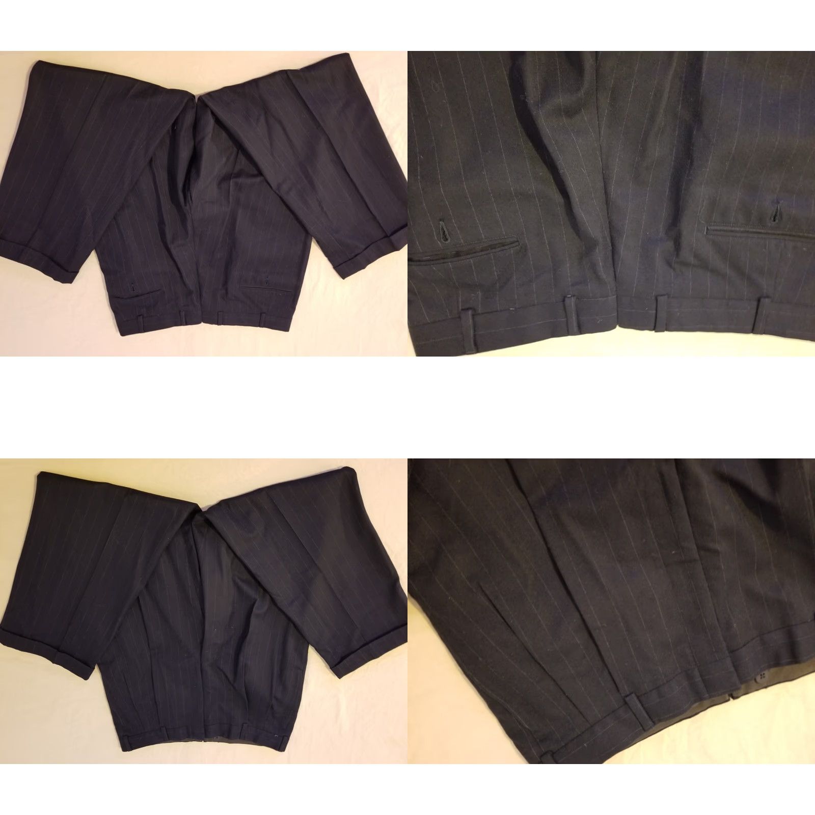 Brooks Brothers Brooks Brothers Suit Mens Wool 41R Navy Blue 2 Piece Regular Size 41 Blue Wool 2 Piece Men’s Suit Size 42R - 9 Thumbnail