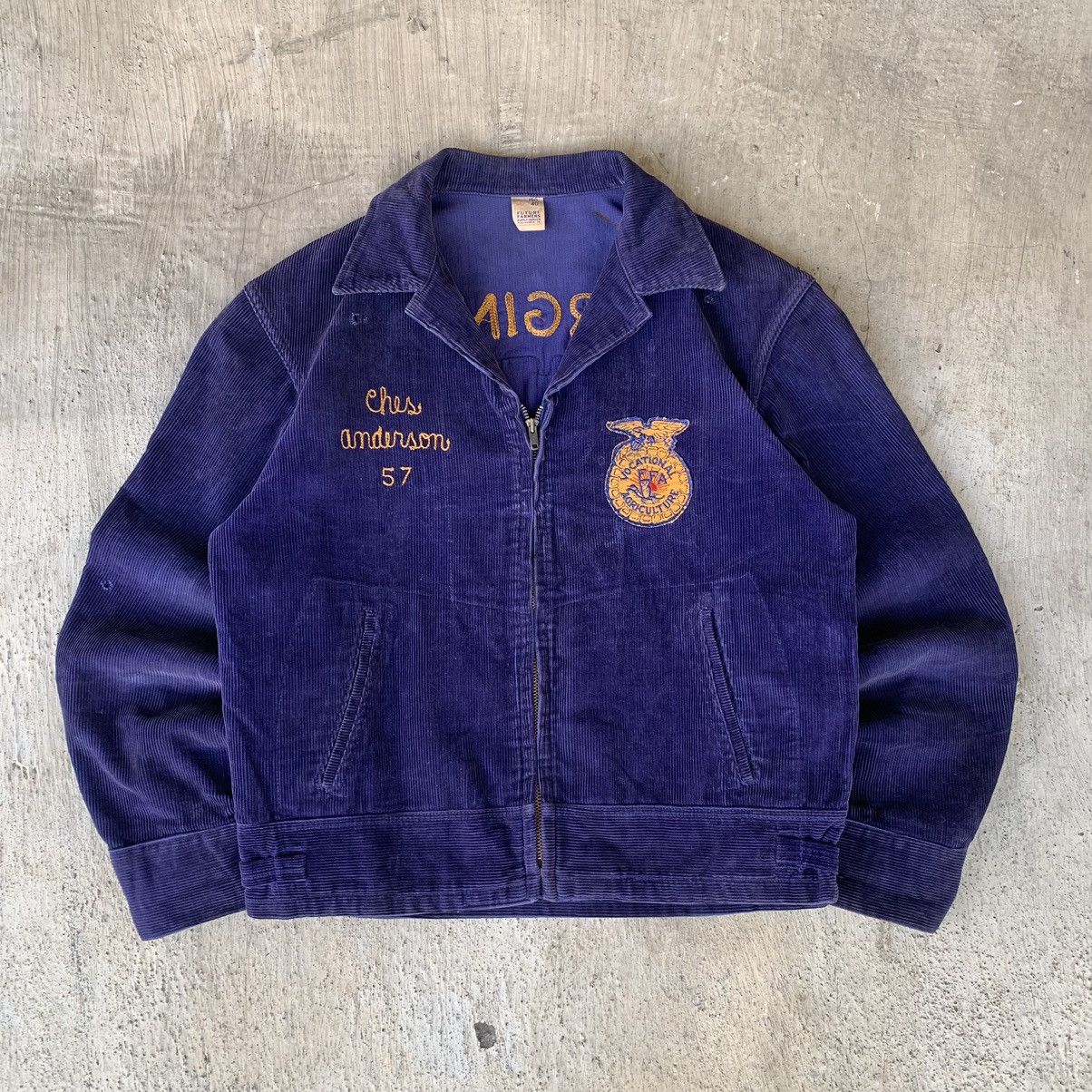 Made In Usa × Vintage 50s FFA Jacket .VIRGINIA-WORSHAM
