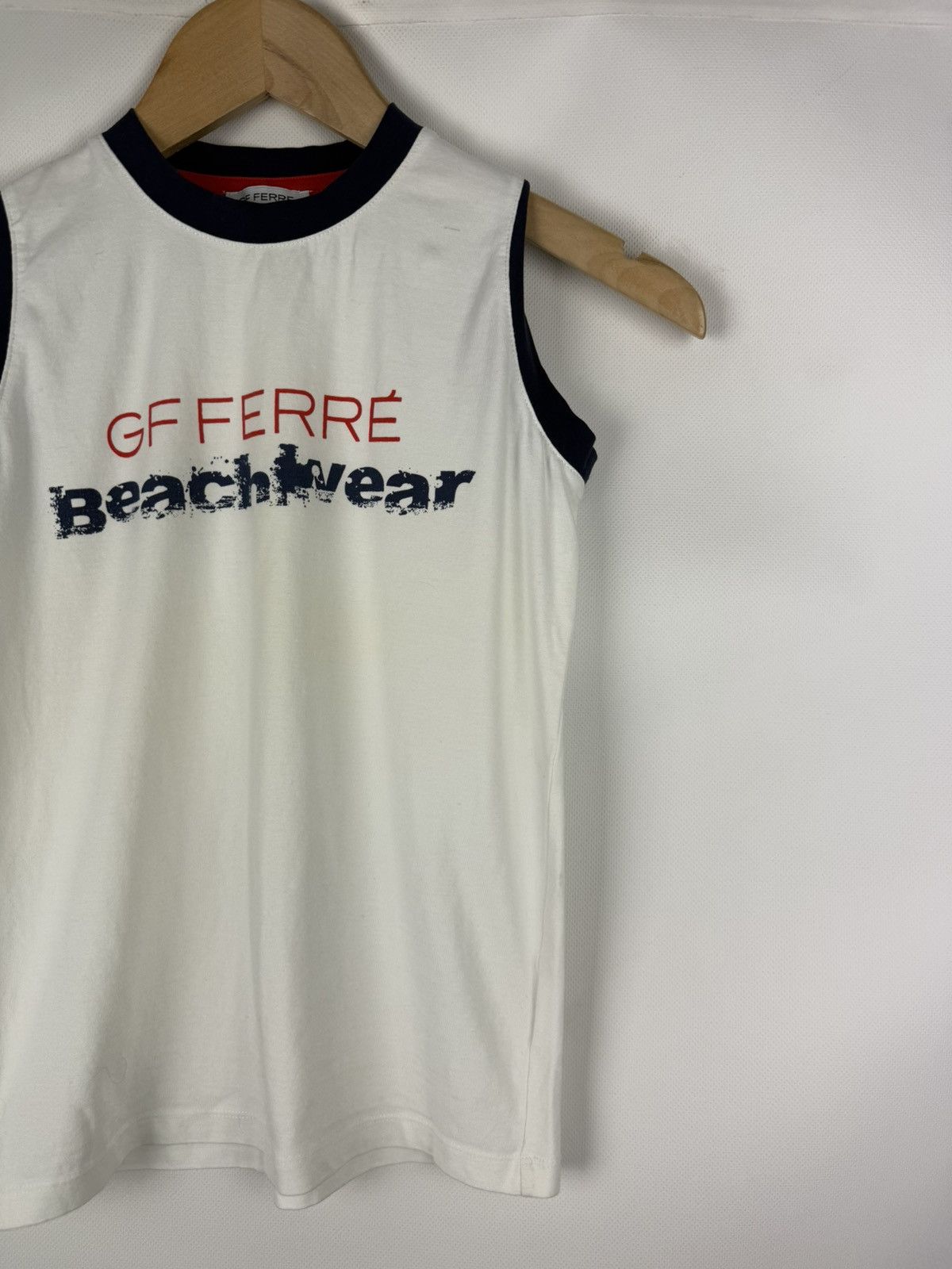 GF Ferre GF Ferre Teens Y2K Big Logo Sleeveless Tank TopLadies XXS Size XXS / US 00 / IT 34 - 3 Thumbnail