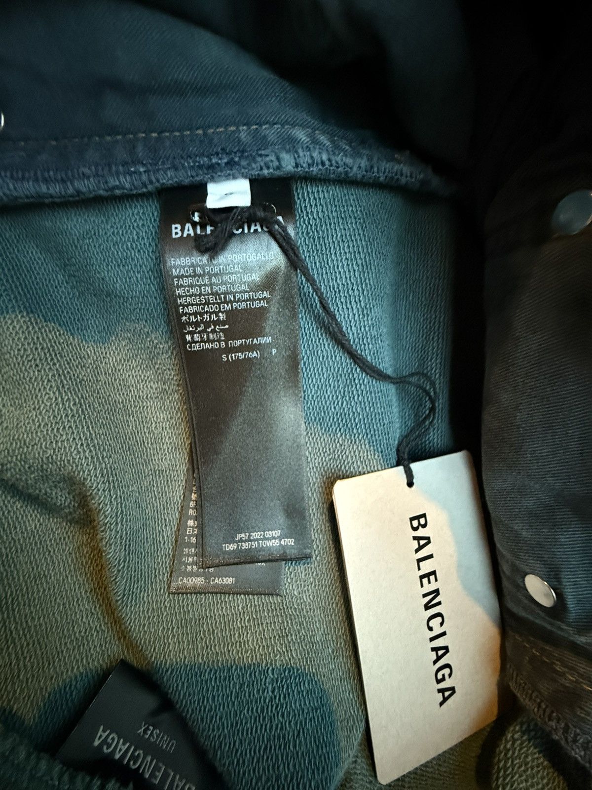 Balenciaga SS23 Balenciaga mud show hybrid baggy jeans joggers sweats Size US 32 / EU 48 - 21 Thumbnail