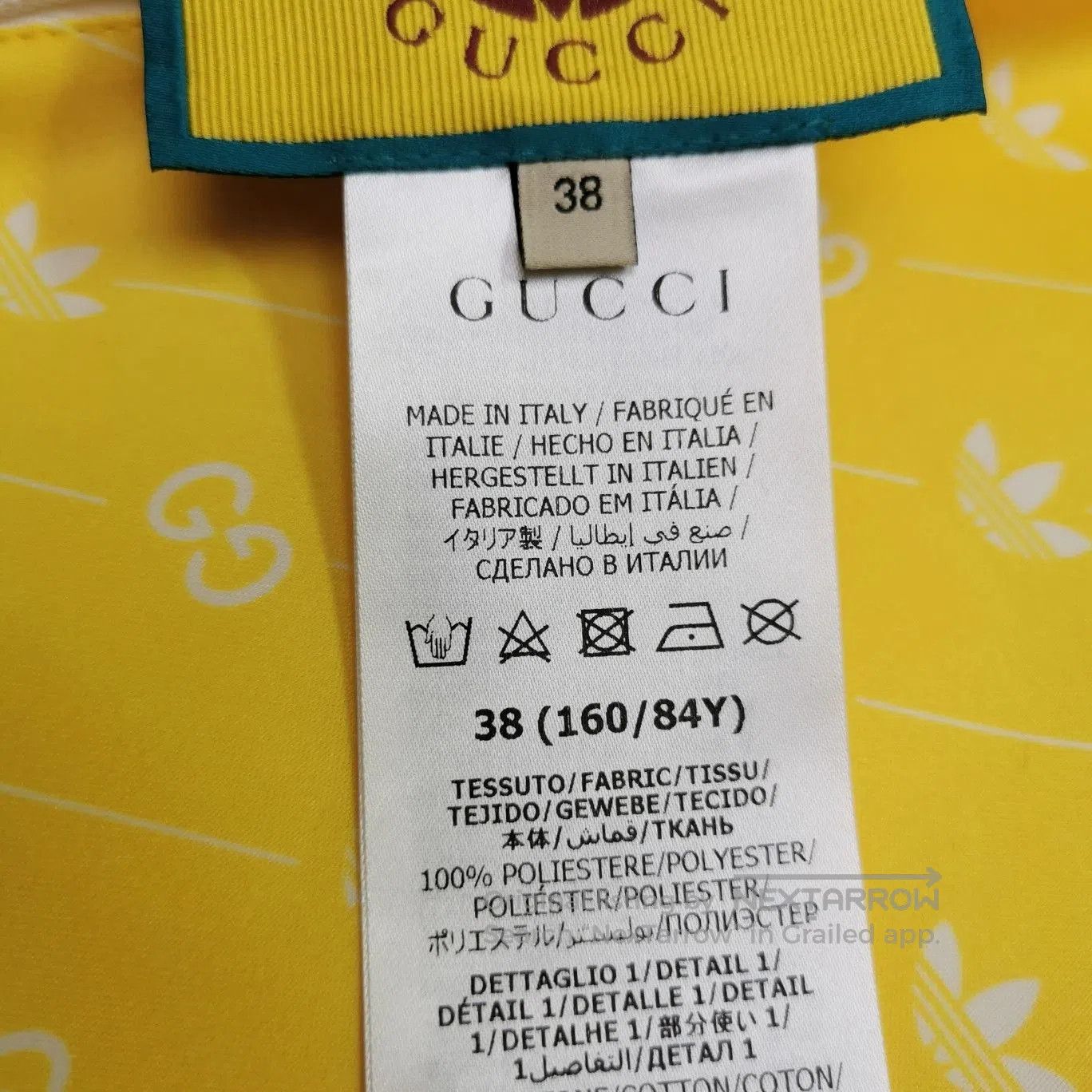 Gucci Gucci x Adidas XS Reversible Logo Print Jacket. Size S / US 4 / IT 40 - 7 Thumbnail