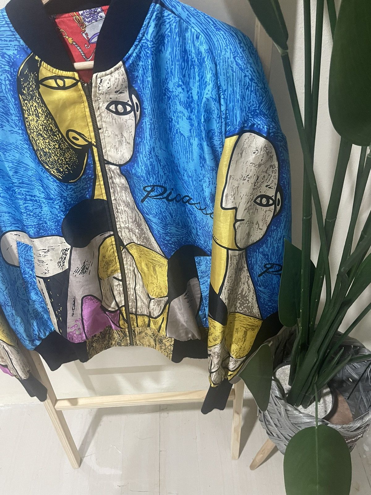 Other RARE! Picasso Reverseble Style jacket Size L / US 10 / IT 46 - 3 Thumbnail