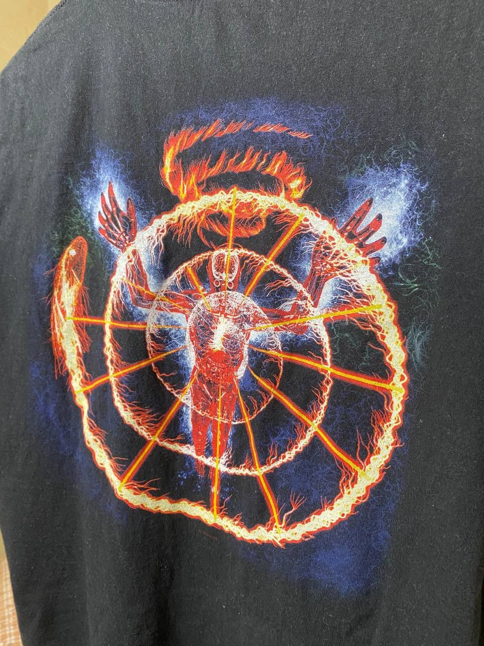 Band Tees 🔥 Tool Lateralus Vintage Band Rock Flame Spiral T Shirt 00s Size US M / EU 48-50 / 2 - 8 Thumbnail