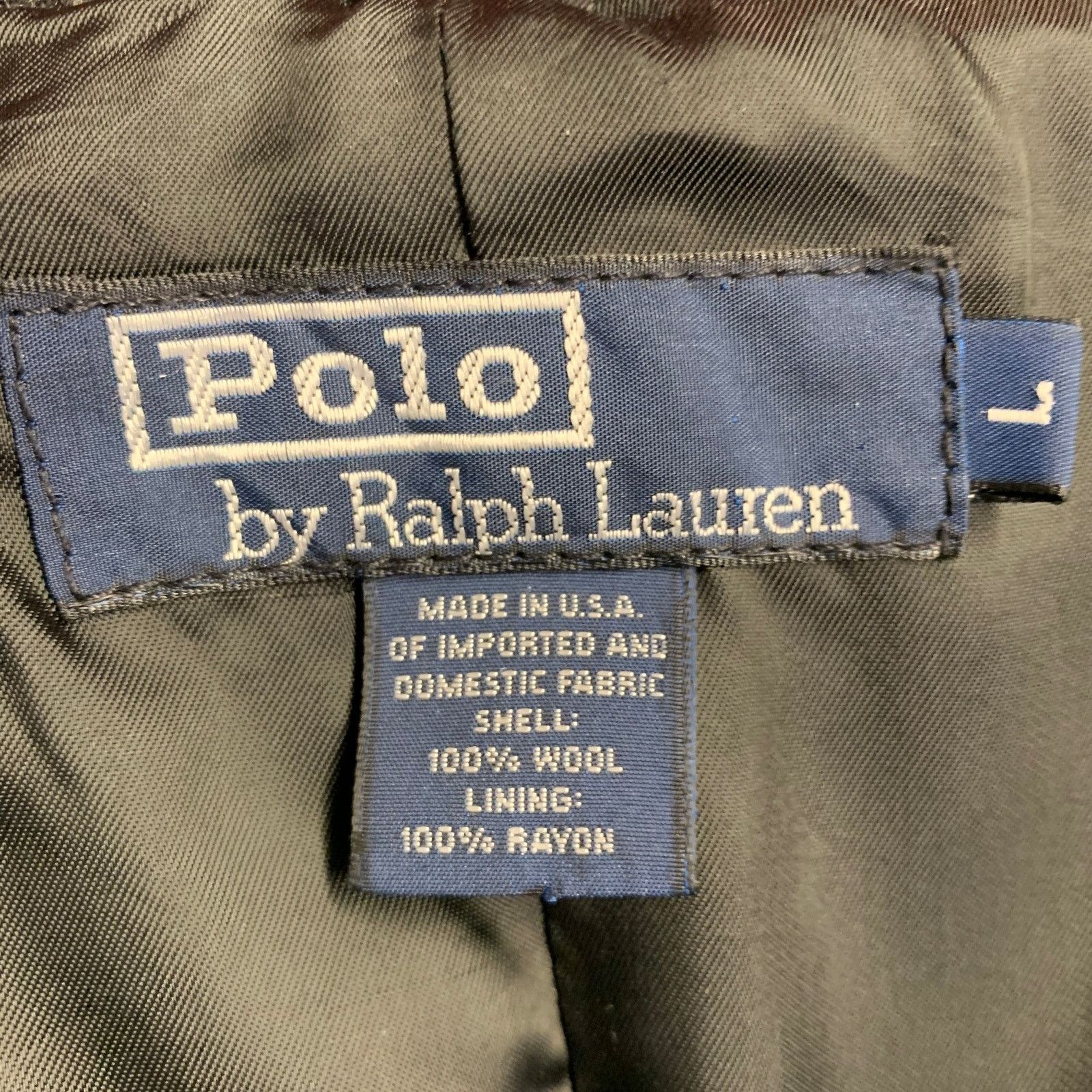 Polo Ralph Lauren POLO by RALPH LAUREN Double Breasted Notch Lapel Peacoat Size US L / EU 52-54 / 3 - 4 Thumbnail