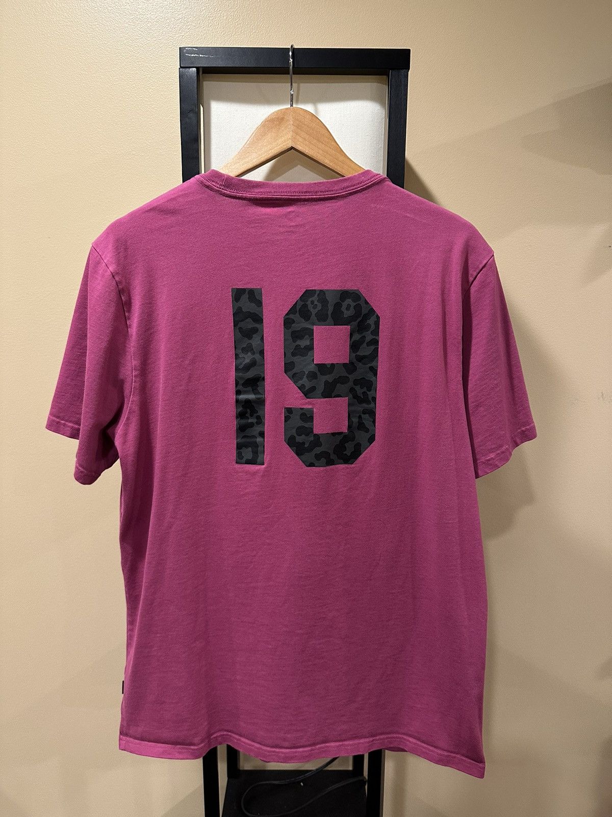 Converse × Just Don Just Don x Converse Pink 19 Leopard T-Shirt Size US L / EU 52-54 / 3 - 2 Thumbnail