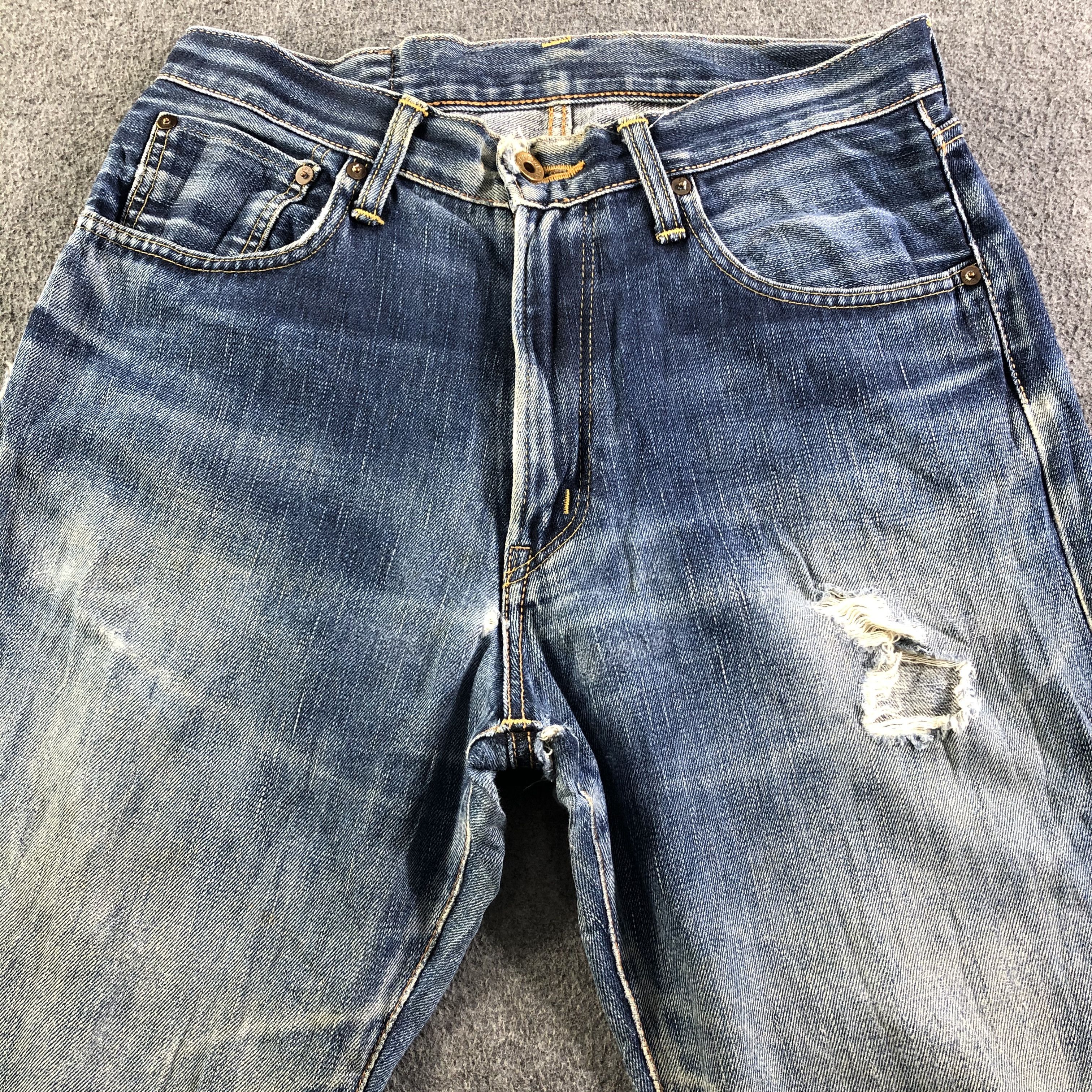 Edwin Vintage Blue Wash Edwin 505x Jeans-J3599 Size US 31 - 3 Thumbnail