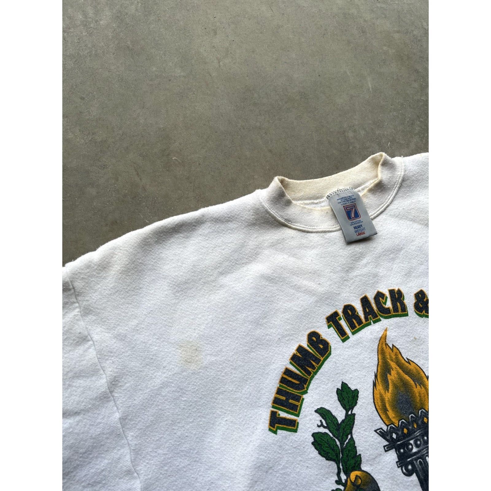 Logo 7 VINTAGE Logo 7 Thumb Track and Field Meet Of Champions Sweatshirt Mens Large Size US L / EU 52-54 / 3 - 6 Thumbnail