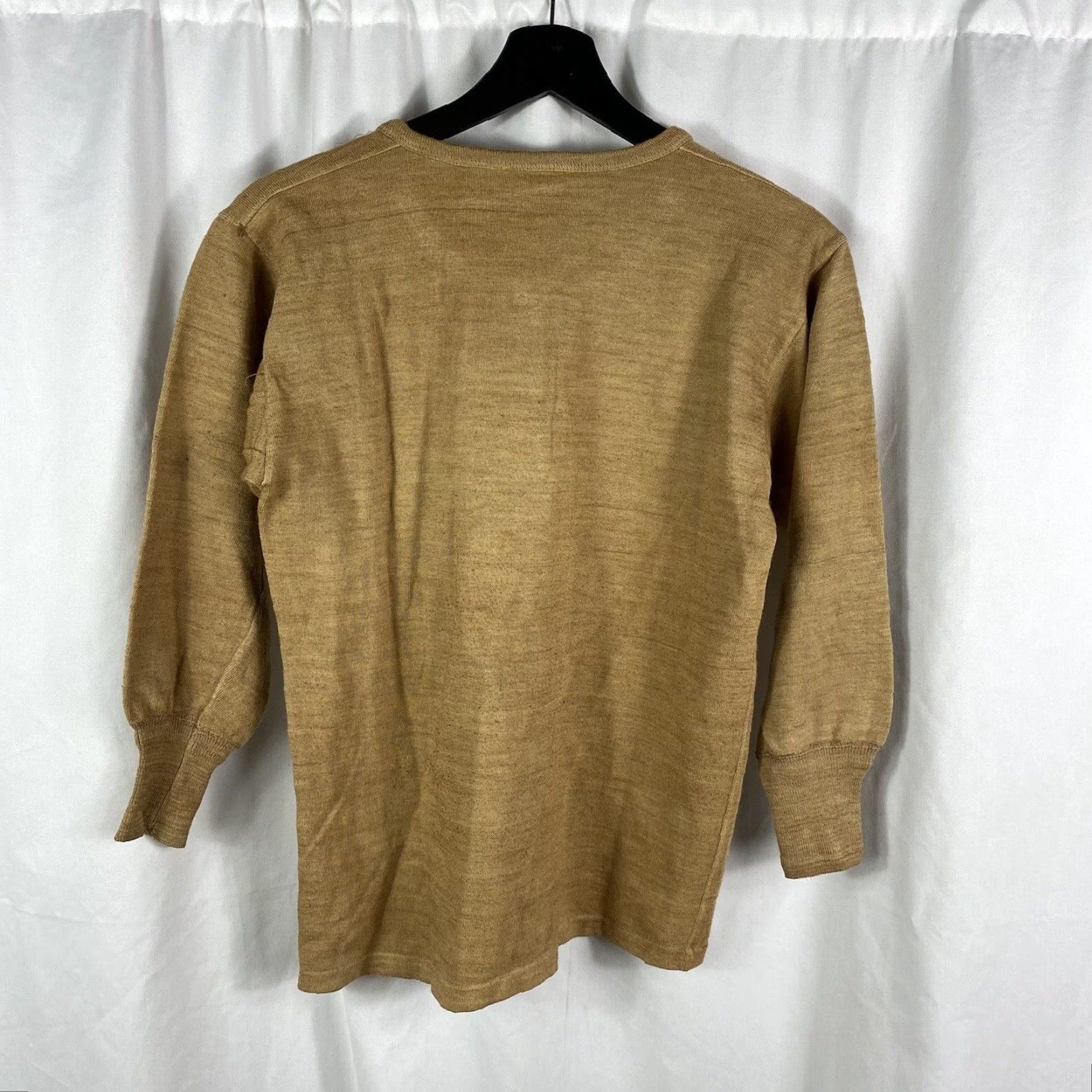 Vintage VINTAGE Original WWII Indochina French Army Undershirt Thermal Shirt Flannel Small Mais Size US S / EU 44-46 / 1 - 4 Thumbnail