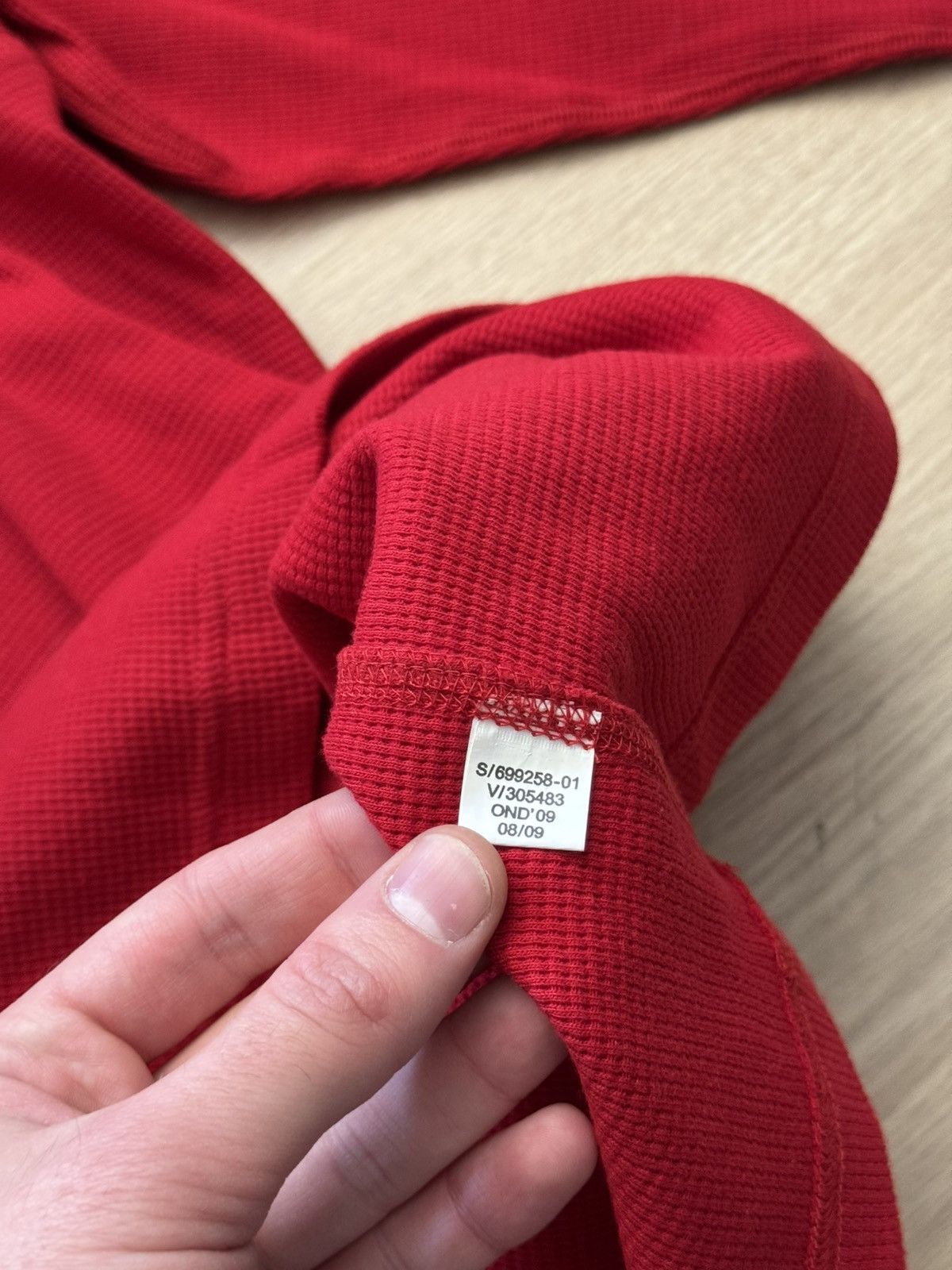 Old Navy Vintage 00’s 2009 Old Navy ‘76 Waffle Long Sleeve Size US XL / EU 56 / 4 - 5 Thumbnail