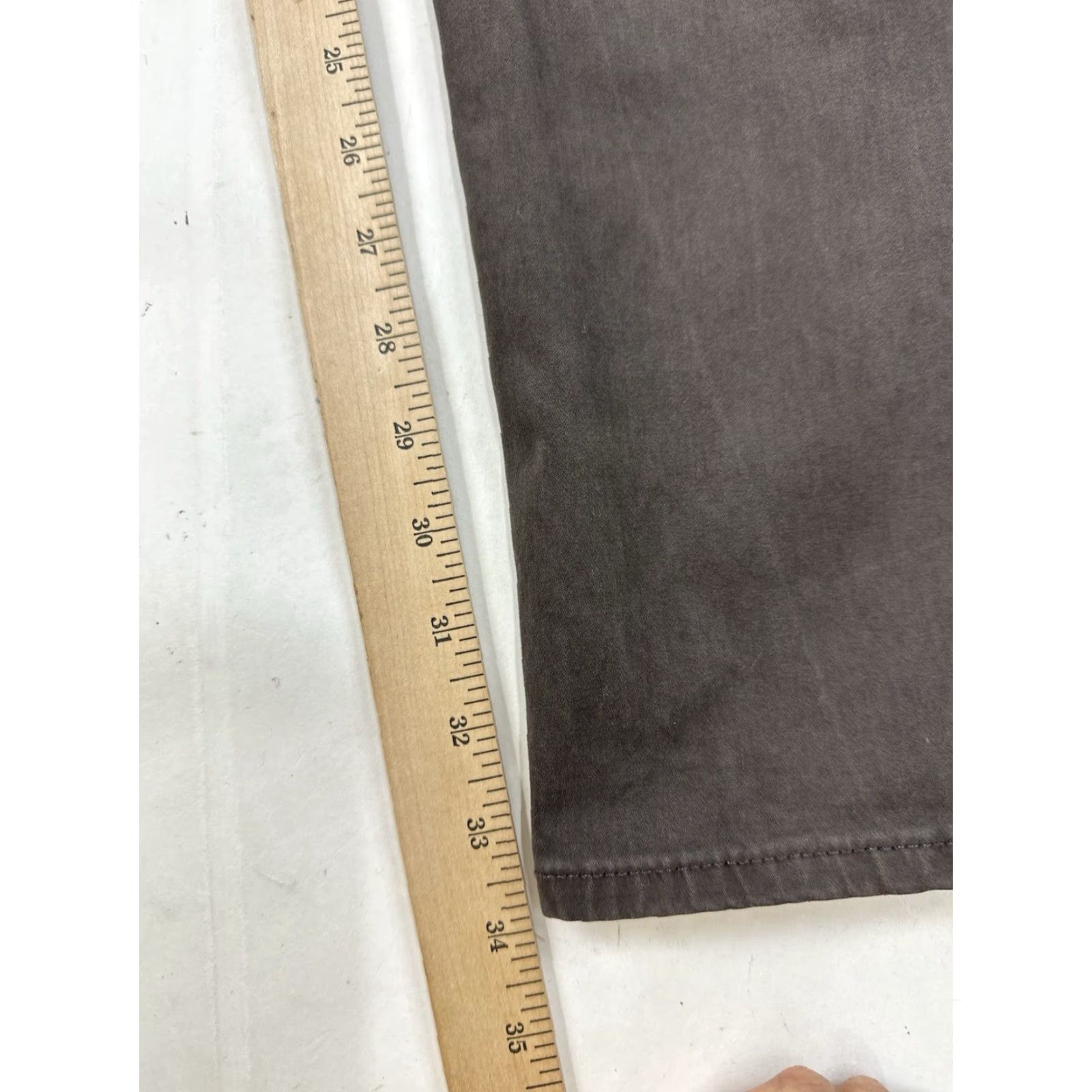 Vintage AG Adriano Goldschmied Pants 34x34 Beige Tailored Leg Regular Fit Mens Size US 34 / EU 50 - 7 Thumbnail