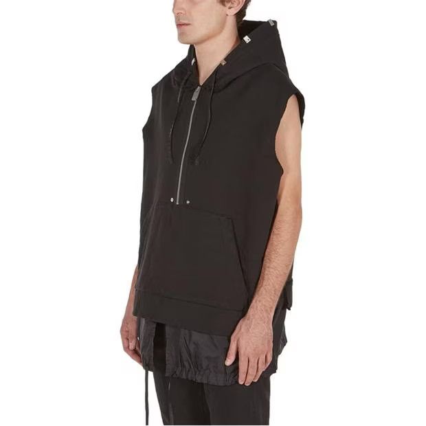 1017 ALYX 9SM o1g2r1mq0824 Slvless Hoodie in Black Size US S / EU 44-46 / 1 - 2 Thumbnail