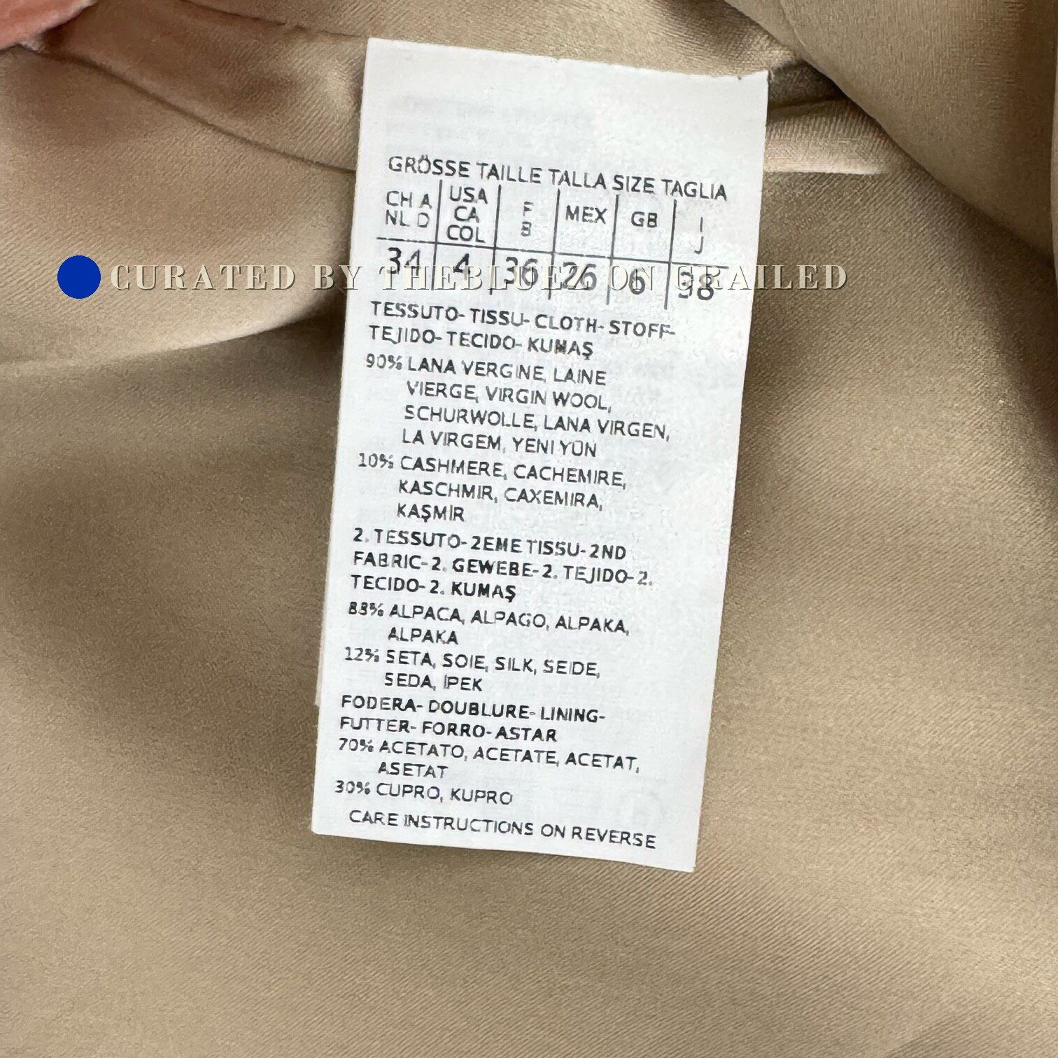 Max Mara MaxMara Beige Hooded Coat Camel Trim Size XXS / US 00 / IT 34 - 5 Thumbnail