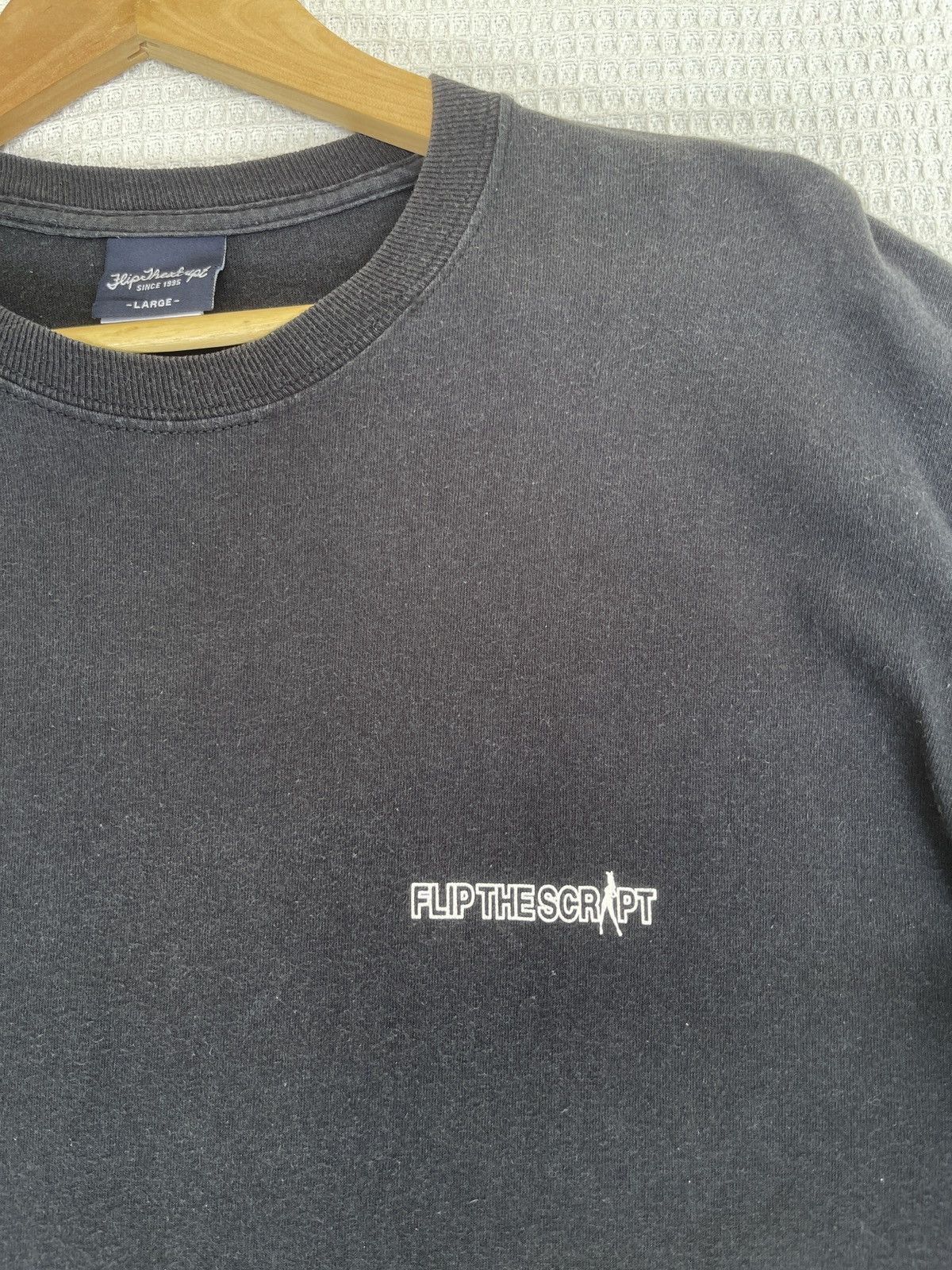 Vintage LastDrop🔥Rare🔥Vtg Flip The Script Music European Hip Hop Tee Size US L / EU 52-54 / 3 - 11 Thumbnail