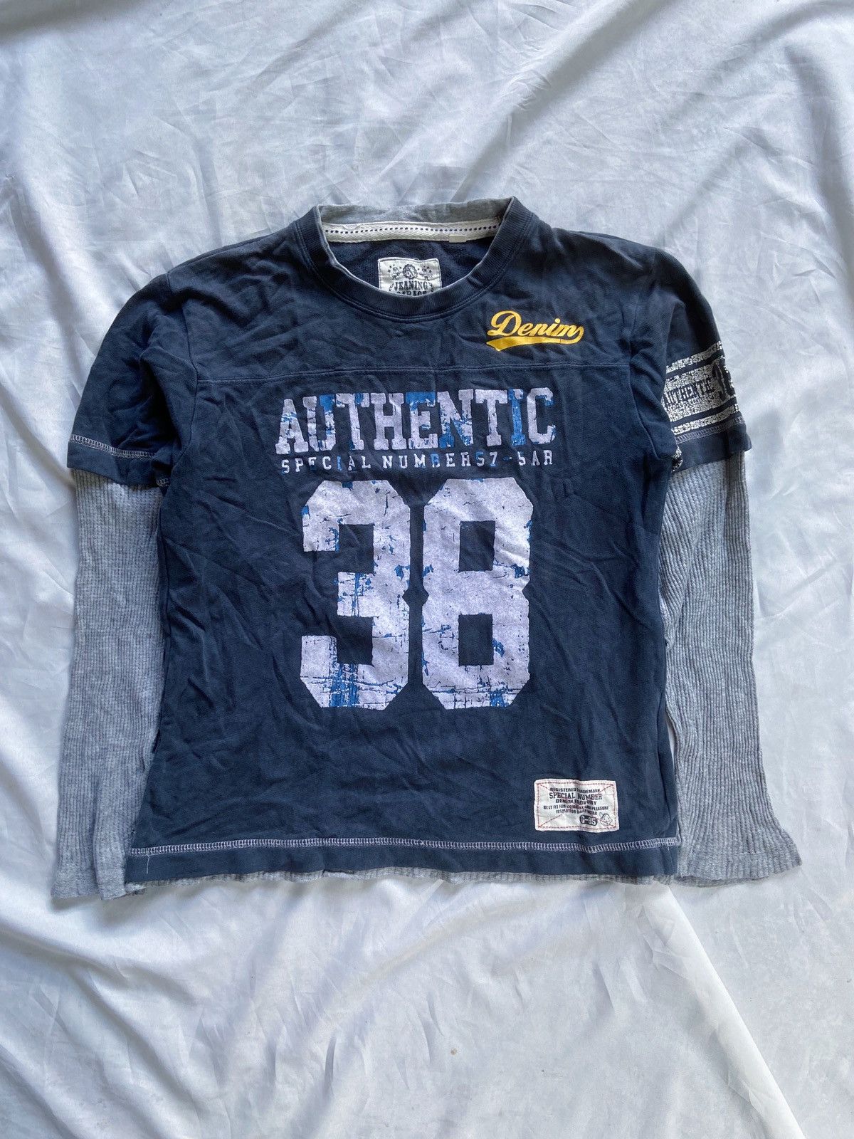 Beauty Beast × Hysteric Glamour × Japanese Brand DOUBLE LAYER AUTHENTIC SPECIAL NUMBERS LONG SLEEVE Size US S / EU 44-46 / 1 - 1 Thumbnail