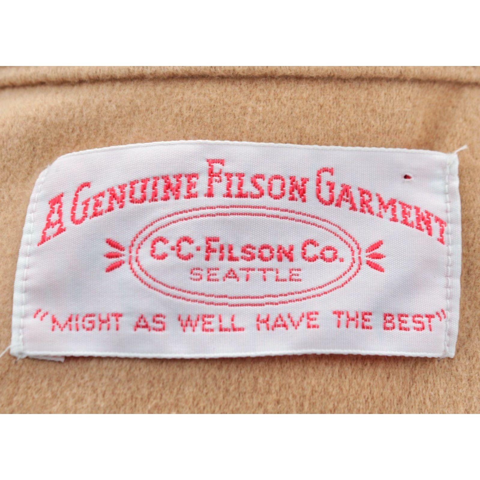 Filson VINTAGE Filson Shirt Khaki Cotton Flannel Hunting Sz XL Mens Shirt Size US XL / EU 56 / 4 - 5 Thumbnail