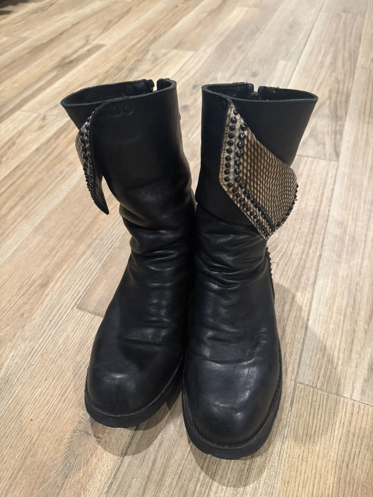 KMRii KMRii Reptile Crush Boots 43 Size US 10 / EU 43 - 4 Thumbnail