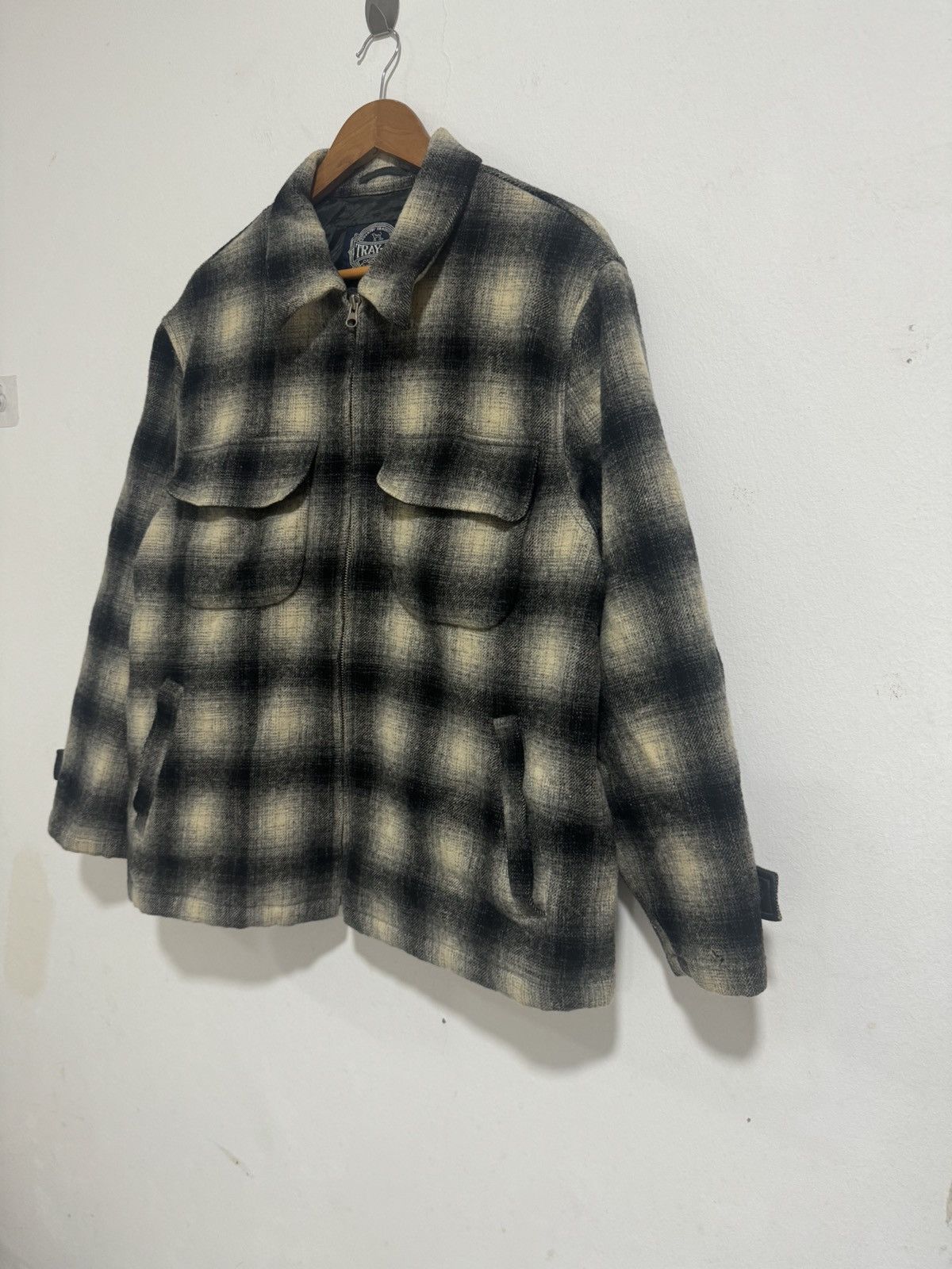 Japanese Brand × Vintage Vintage Tray Up Zipper Jacket Size US L / EU 52-54 / 3 - 3 Thumbnail