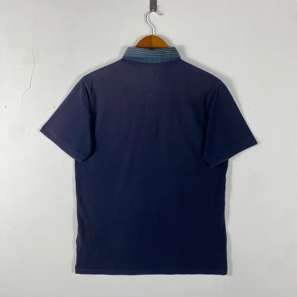 Beams Japan BEAMS Indigo Pocket Polo Shirt Large Size Size US L / EU 52-54 / 3 - 4 Thumbnail
