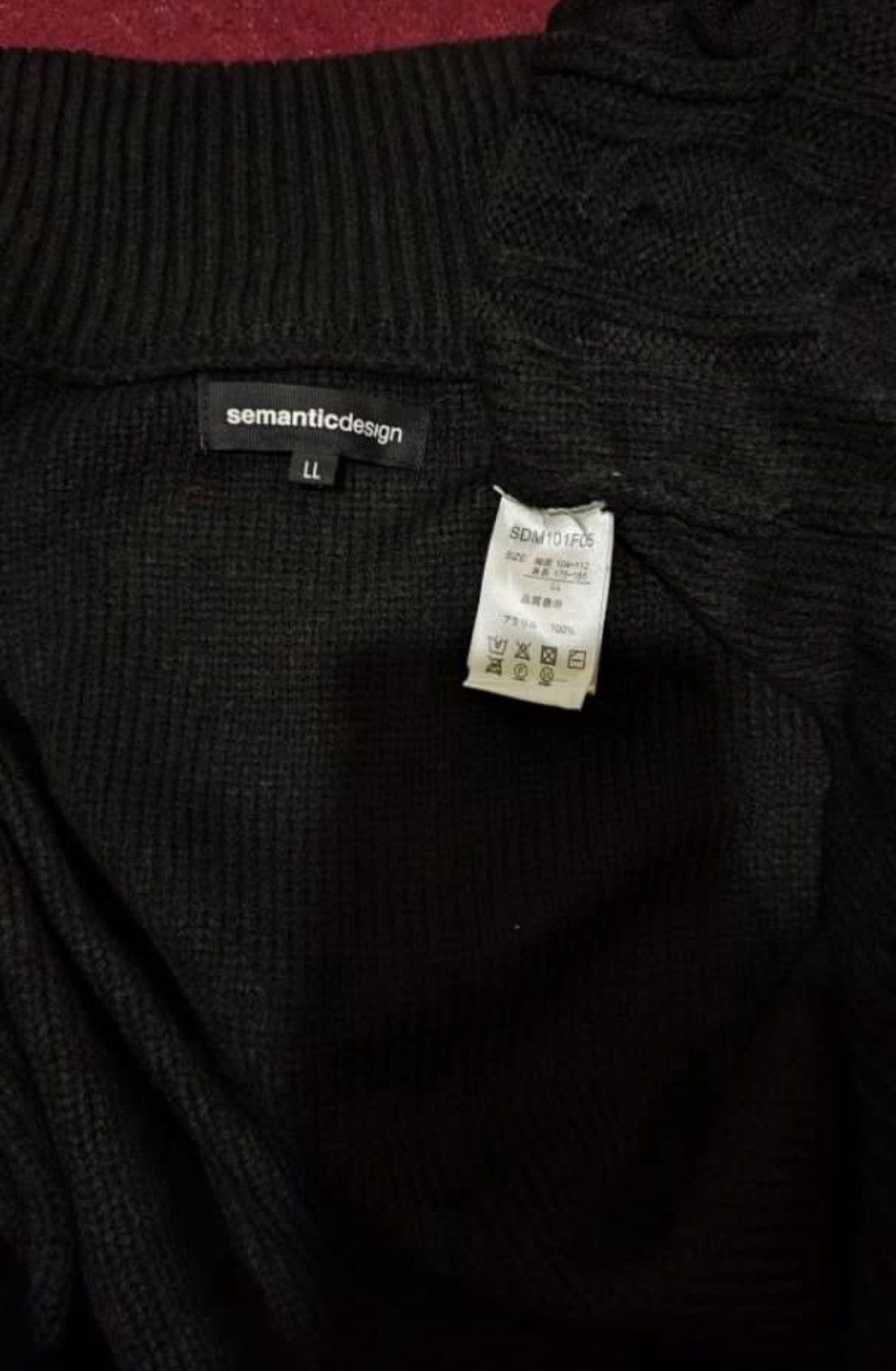semanticdesign Semantic Design zipper Knitwear Size US L / EU 52-54 / 3 - 3 Thumbnail