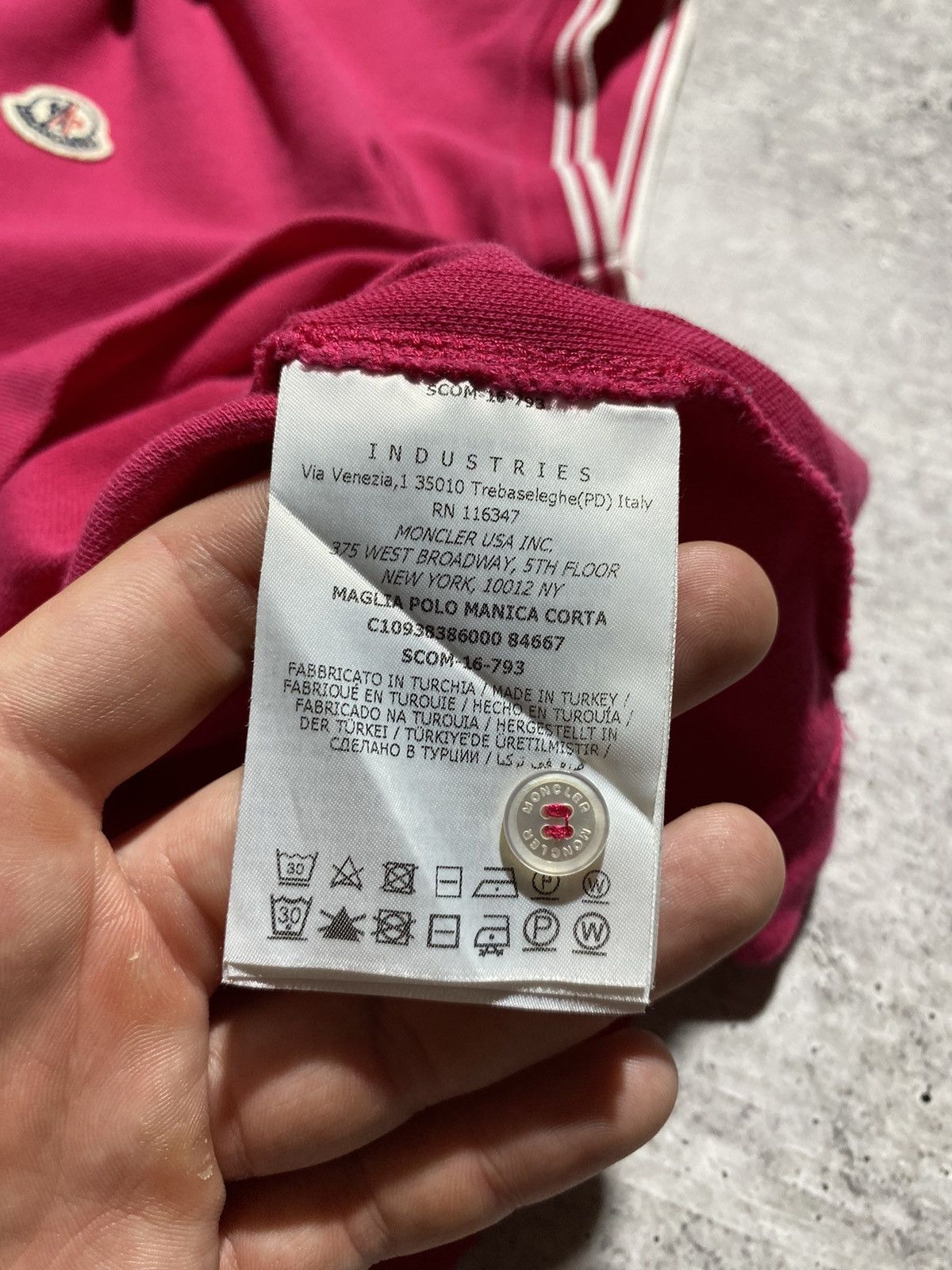 Moncler 💗MONCLER Luxury polo shirt Size M / US 6-8 / IT 42-44 - 13 Thumbnail