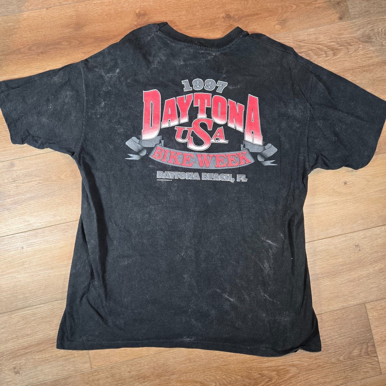 Harley Davidson 1997 Bike Week Daytona Beach T-Shirt Men’s 2XL Biker Fade Size US XXL / EU 58 / 5 - 6 Thumbnail
