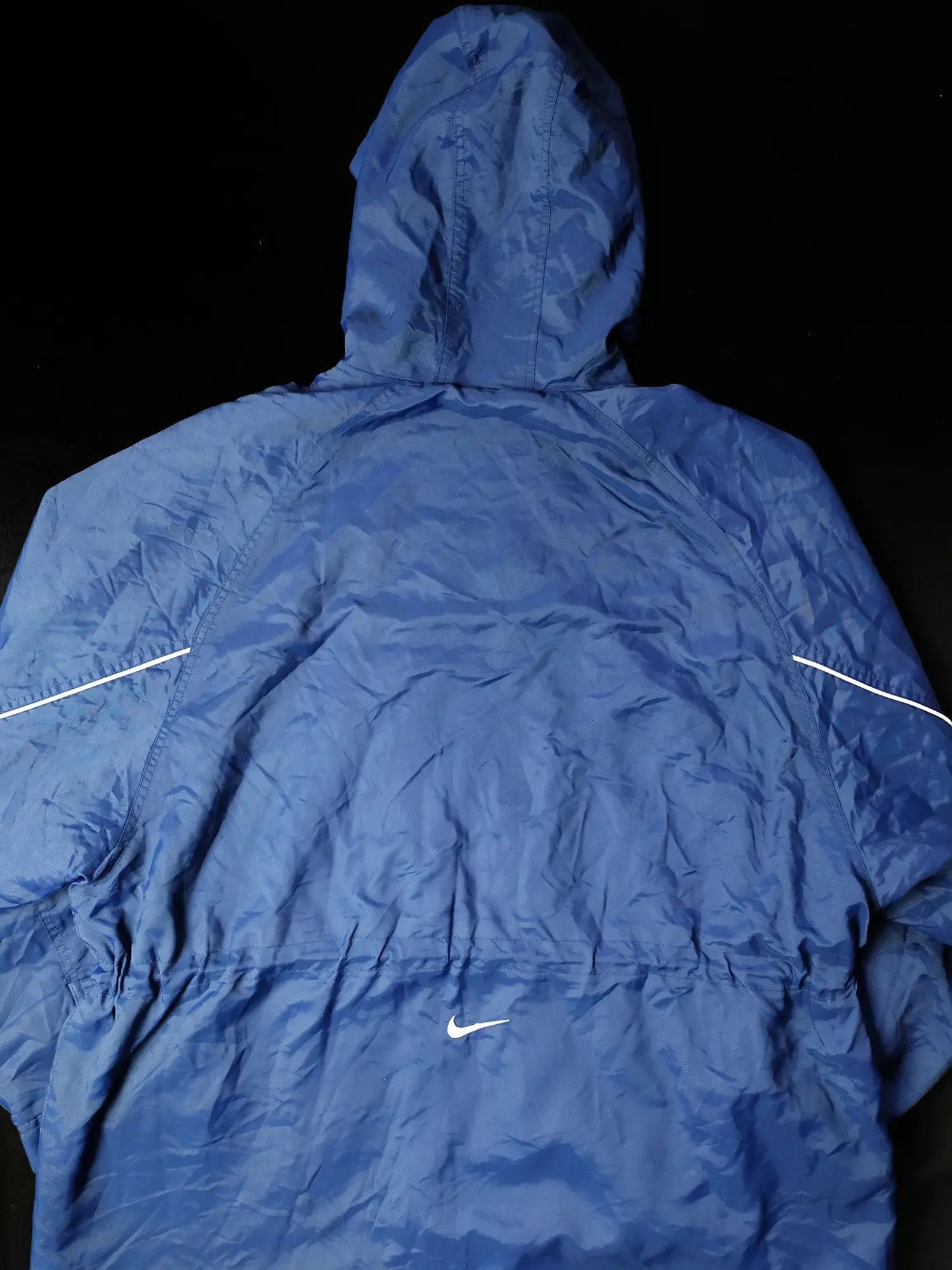 Japanese Brand × Nike Vintage Nike Parkas Long Jacket Mini Swoosh Size US L / EU 52-54 / 3 - 8 Thumbnail