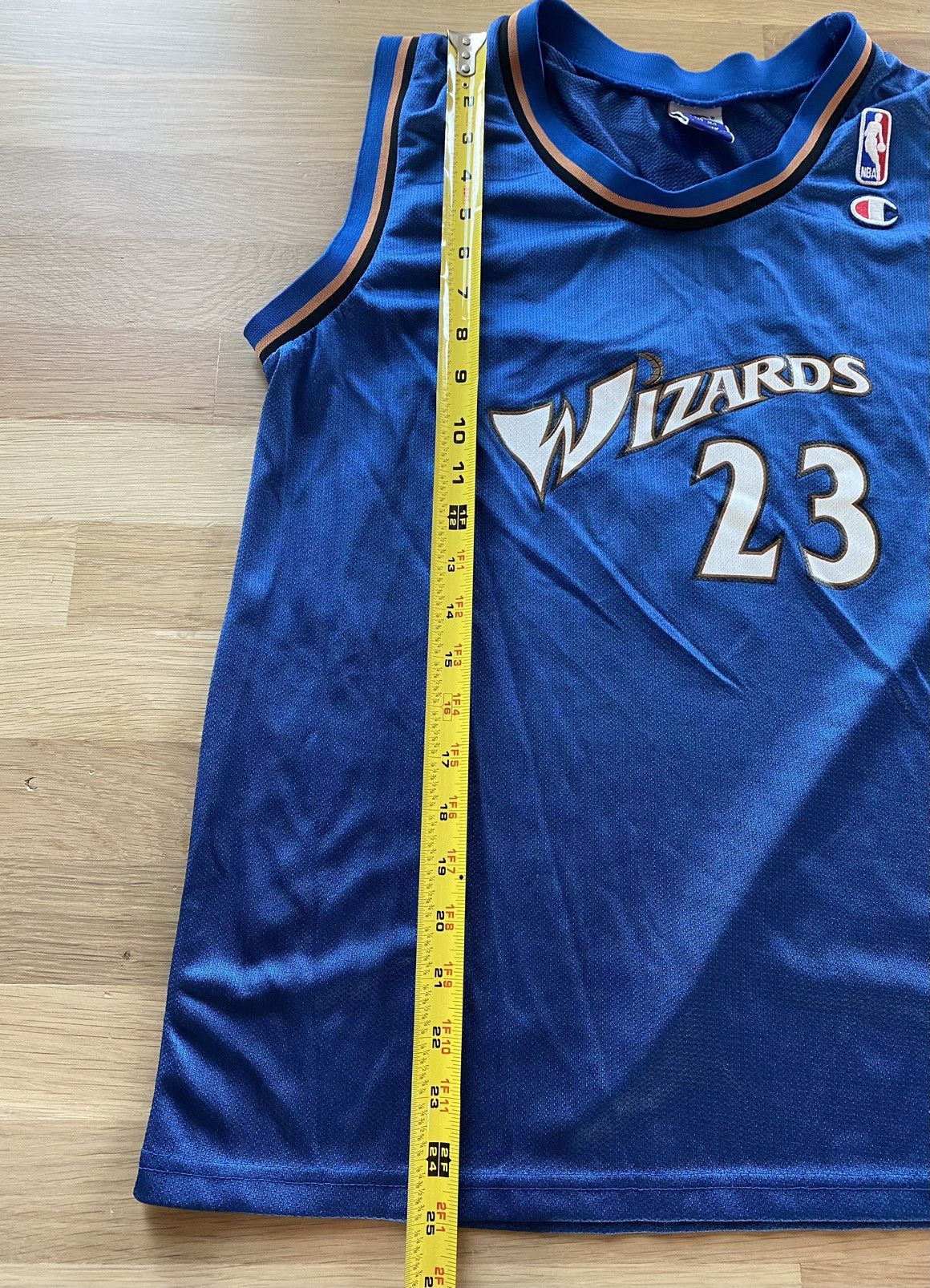Champion × NBA × Vintage Michael Jordan Wizards Champion Jersey Youth Large 14-16 Size US XS / EU 42 / 0 - 5 Thumbnail