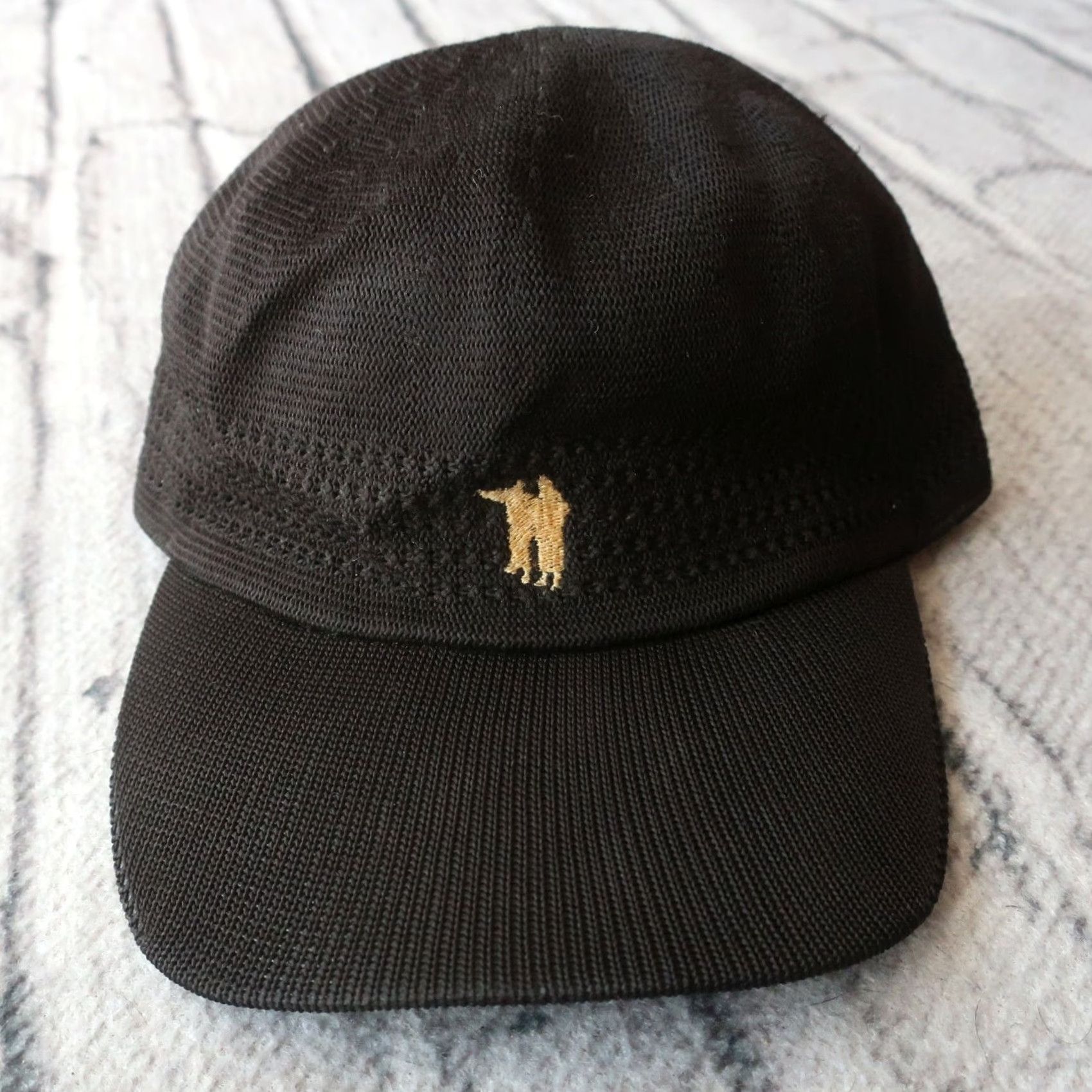 Obey VINTAGE Obey Hat Cap 90s Black Mens S-M Flexfit Hat Size ONE SIZE - 2 Thumbnail