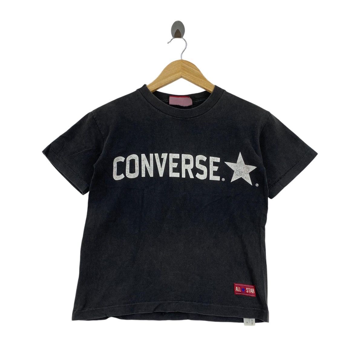 Vintage 90’ CONVERSE ALL STAR Natural Faded Tee Shirt Top