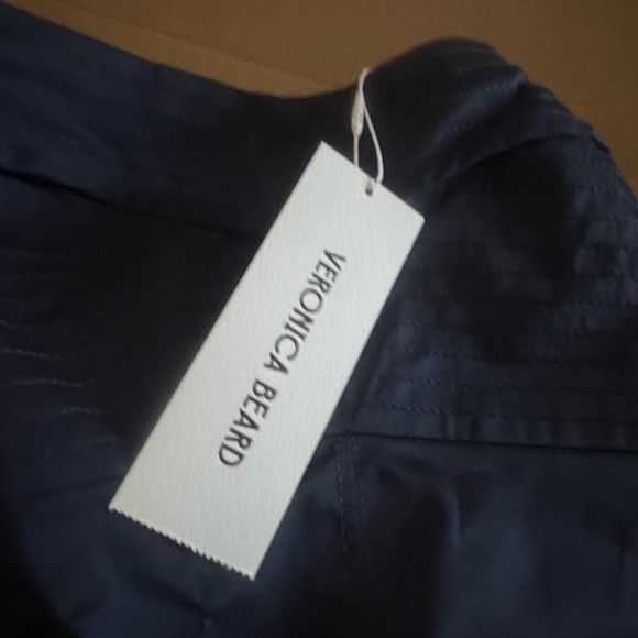 Veronica Beard Veronica Beard Navy Blue Crop Top Size XL / US 12-14 / IT 48-50 - 11 Thumbnail