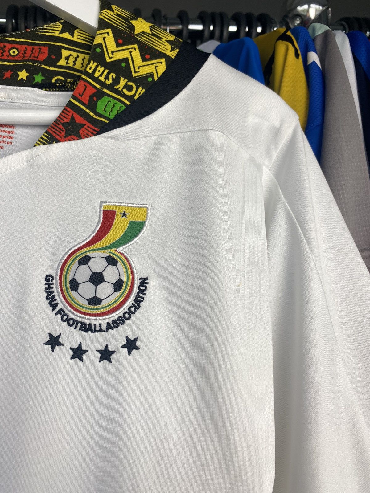Puma 2014/16 PUMA GHANA HOME SOCCER FOOTBALL JERSEY SHIRT Size US M / EU 48-50 / 2 - 5 Thumbnail