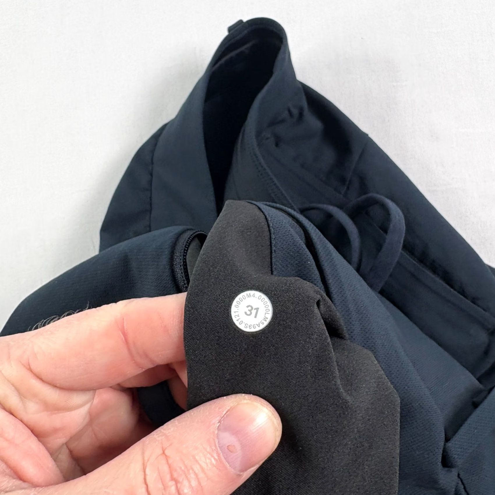 Lululemon Lululemon New Venture Trouse Pants Men 31x32 Blue Chino Preppy Casual Athleisure Slim Tapered Pockets Logo Casual Mens Blue Chino Pants Size US 31 - 4 Thumbnail