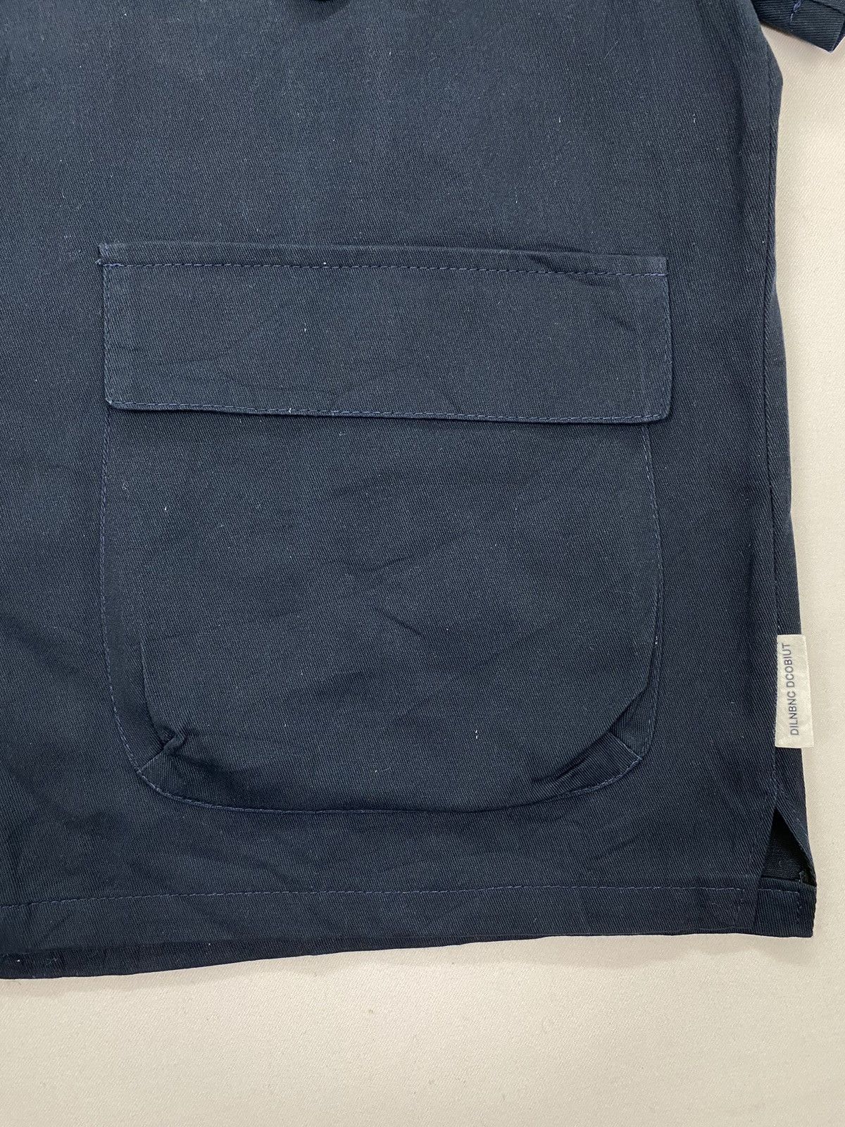 Japanese Brand Monoqlo Plus Open Collar Worker Shirt Size US M / EU 48-50 / 2 - 13 Thumbnail