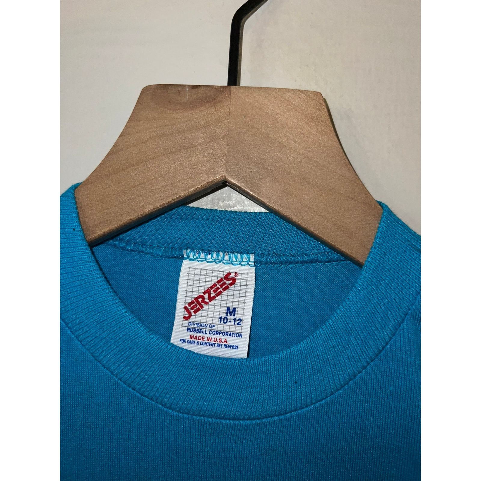 Jerzees 90s Youth Bear Back In Wyoming Jackson Hole Shirt M 10-12 Size US M / EU 48-50 / 2 - 6 Thumbnail