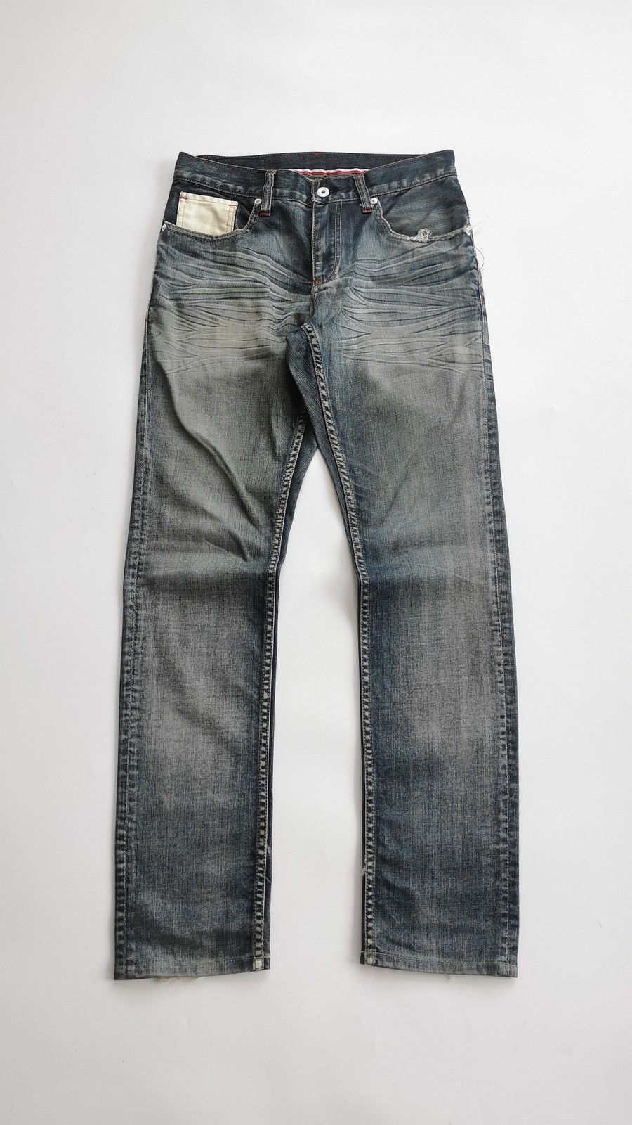 Boycott Boycott Japan Faded Distressed Jeans Size US 30 / EU 46 - 1 Thumbnail