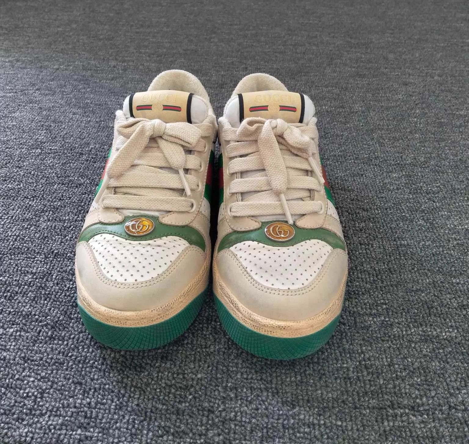 Gucci Gucci Distressed Sneakers 35.5 EU 9/10 Size US 5 / IT 35 - 4 Thumbnail