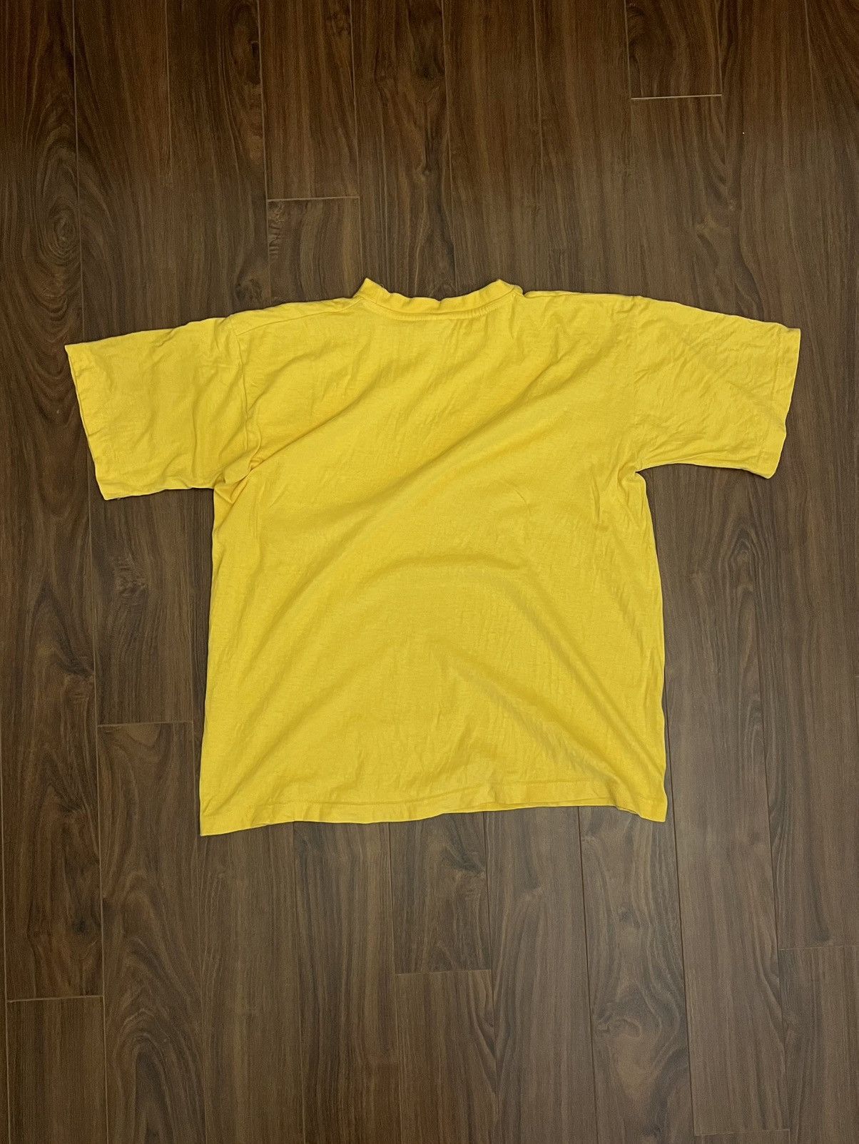 Vintage Vintage Joke “Pet my snake” Graphic Tee in Yellow Size US M / EU 48-50 / 2 - 2 Thumbnail