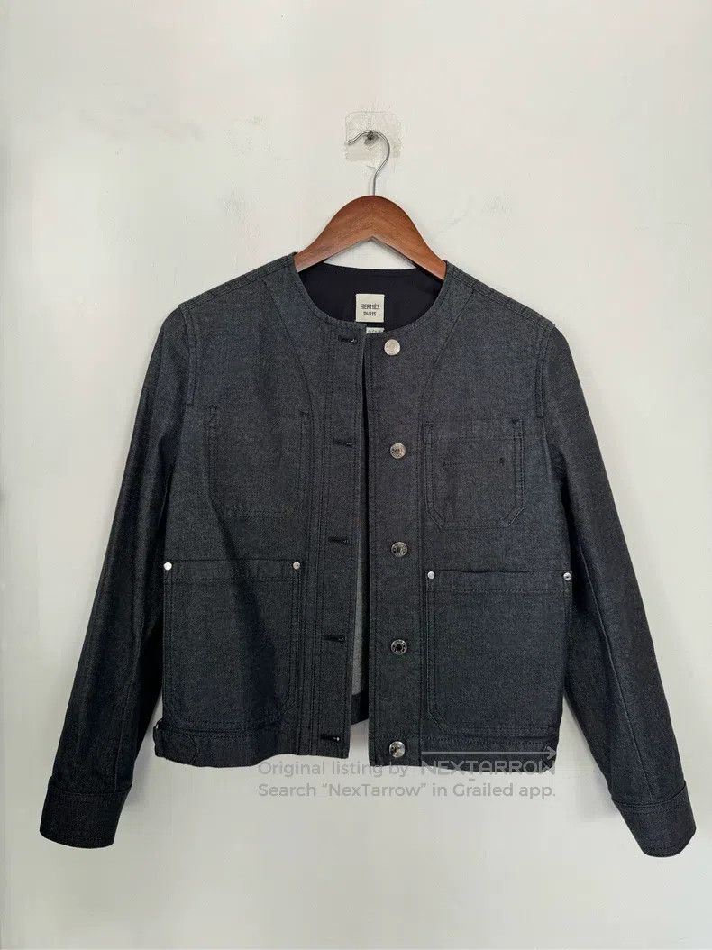 Hermes Hermes Denim jacket Size XS / US 0-2 / IT 36-38 - 1 Thumbnail