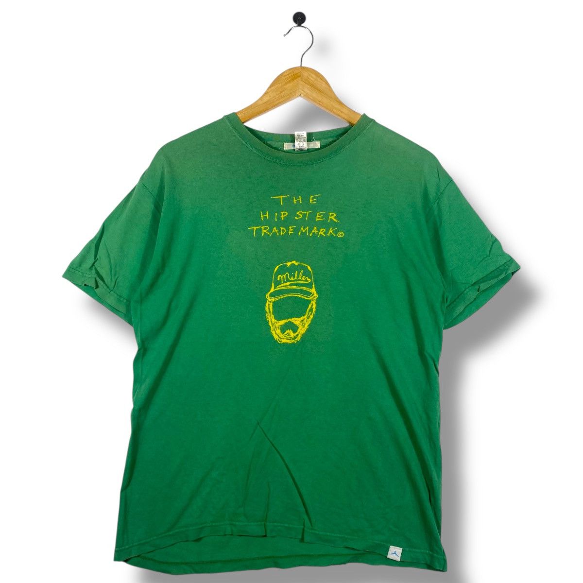 Vintage Vintage Miller The Hipster Trademark 2K By GINGHAM Tee Shirt Size US M / EU 48-50 / 2 - 1 Thumbnail