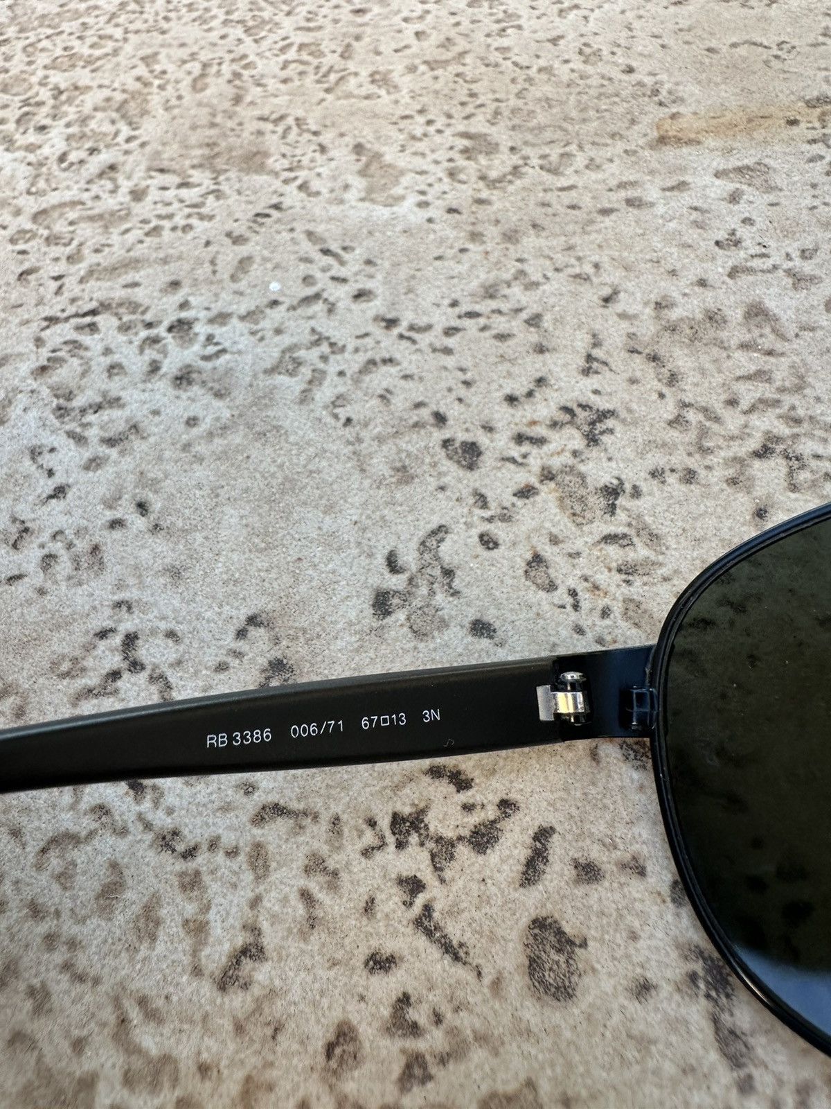 RayBan RayBan Sunglasses RB 3386 Black Size ONE SIZE - 7 Thumbnail
