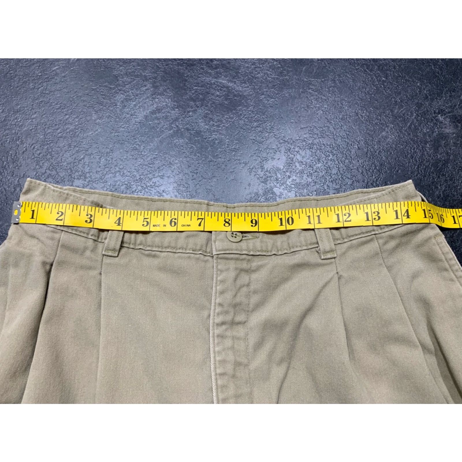 Vintage LL Bean Women's Beige Chino Pants Size 14 Flannel Lined Warm Size 36" / US 14 / IT 50 - 3 Thumbnail