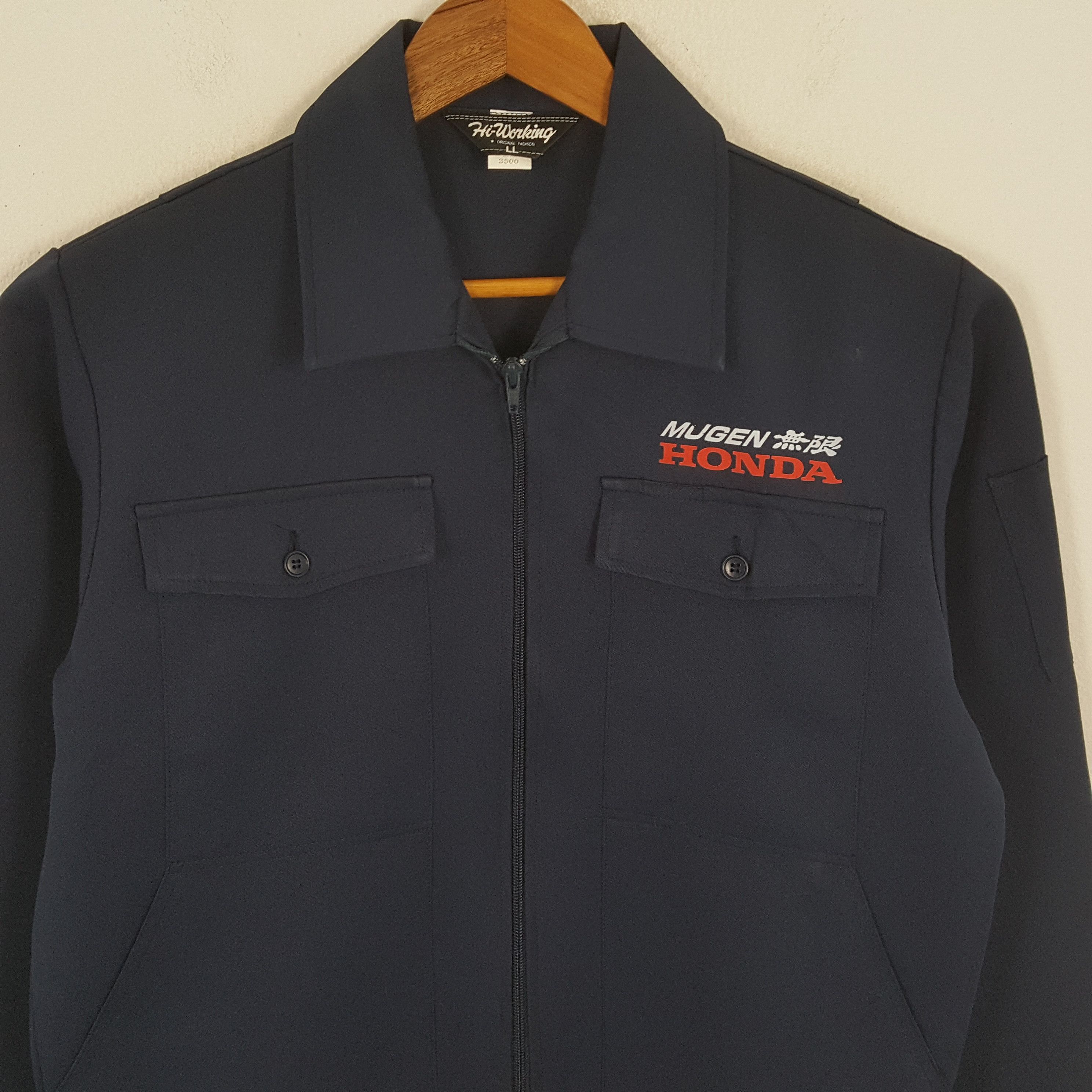 Honda × Vintage Vintage MUGEN HONDA Japanese Racing Team Custom Jacket Size US L / EU 52-54 / 3 - 4 Thumbnail