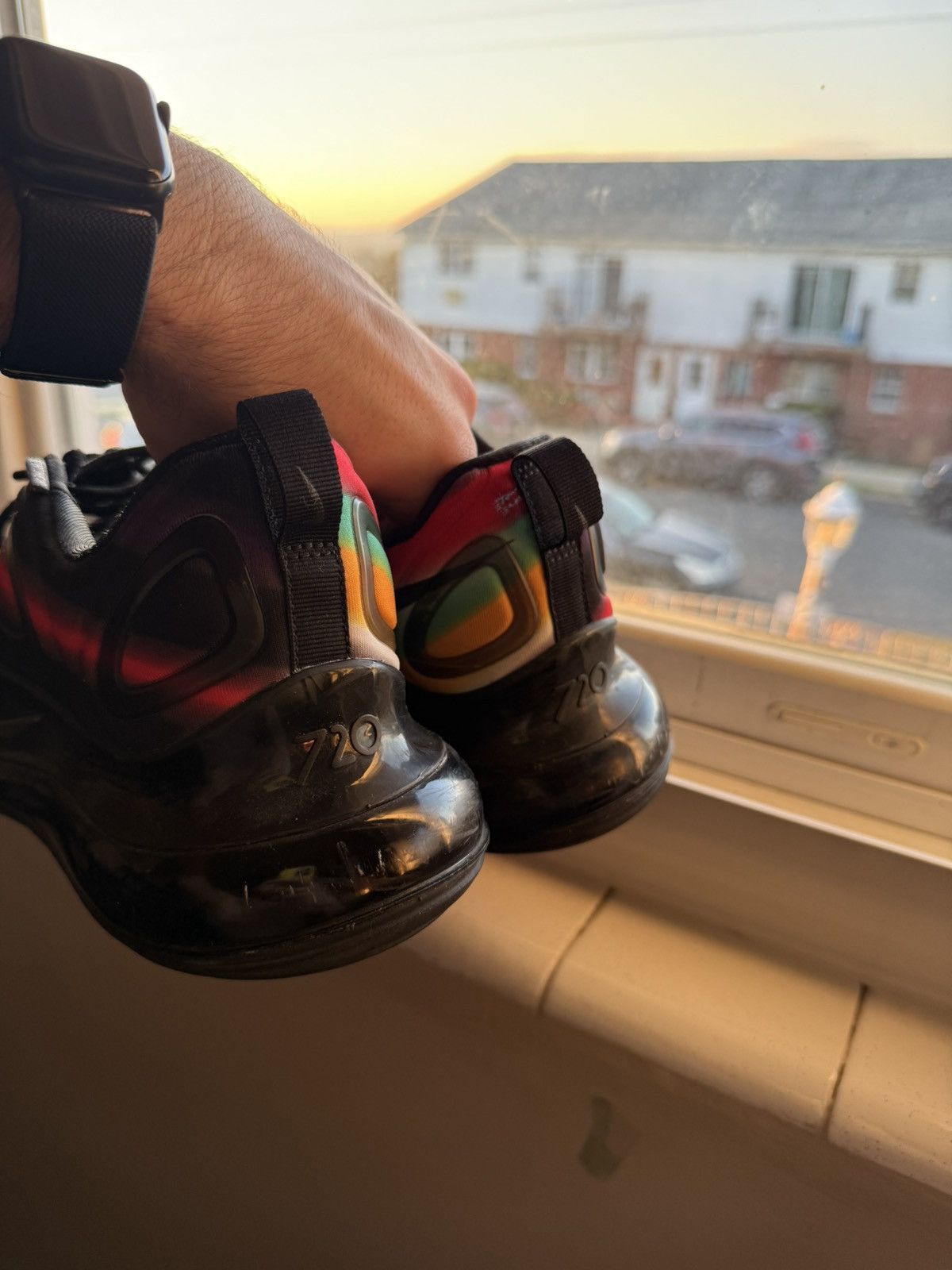 Nike Air max 720 black multi color men’s size 10.5 Size US 10.5 / EU 43-44 - 5 Thumbnail