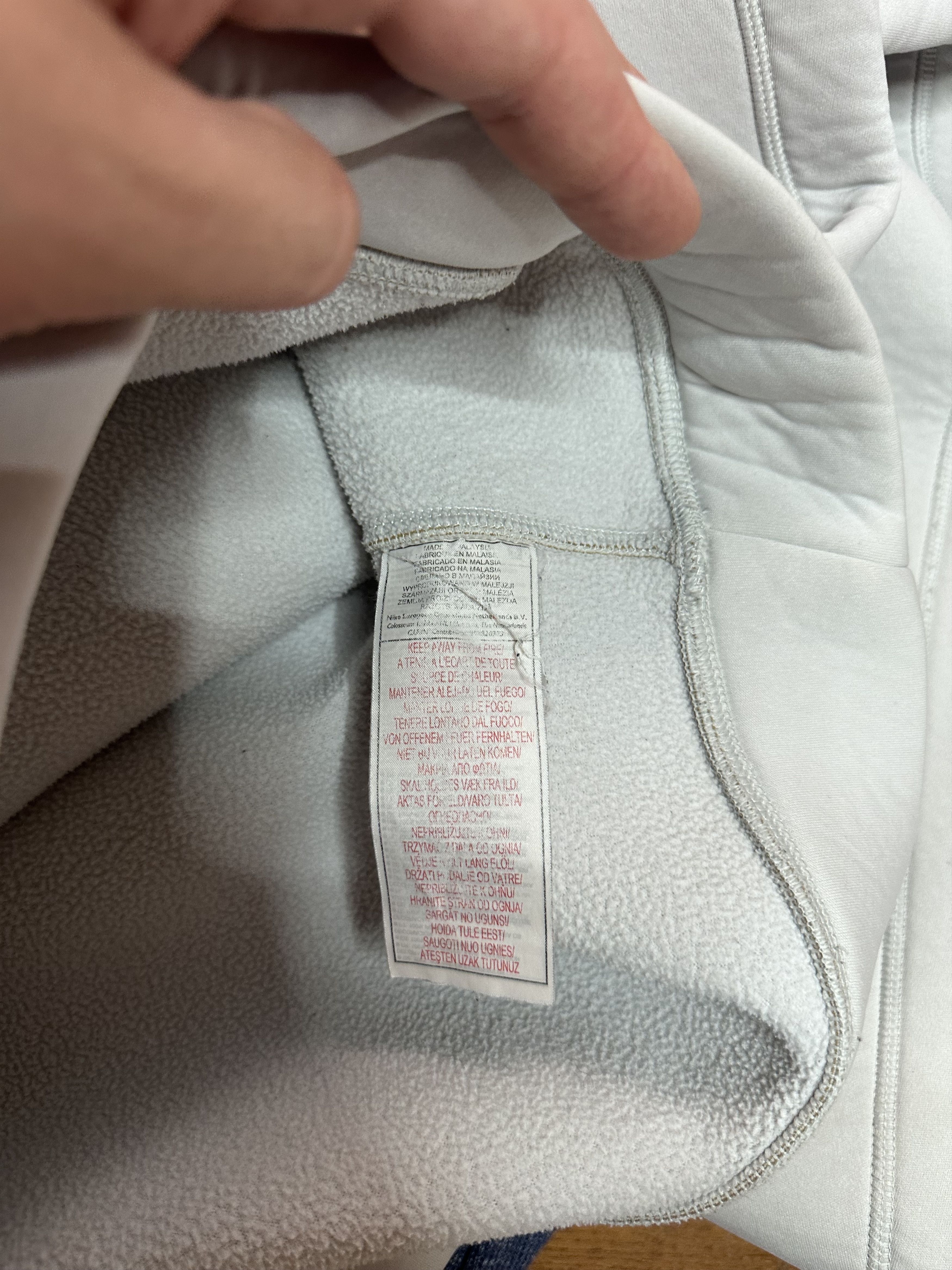Nike × Nike ACG × Vintage Vintage Nike Acg Hoodie Gray Mens Size S Size US S / EU 44-46 / 1 - 13 Thumbnail