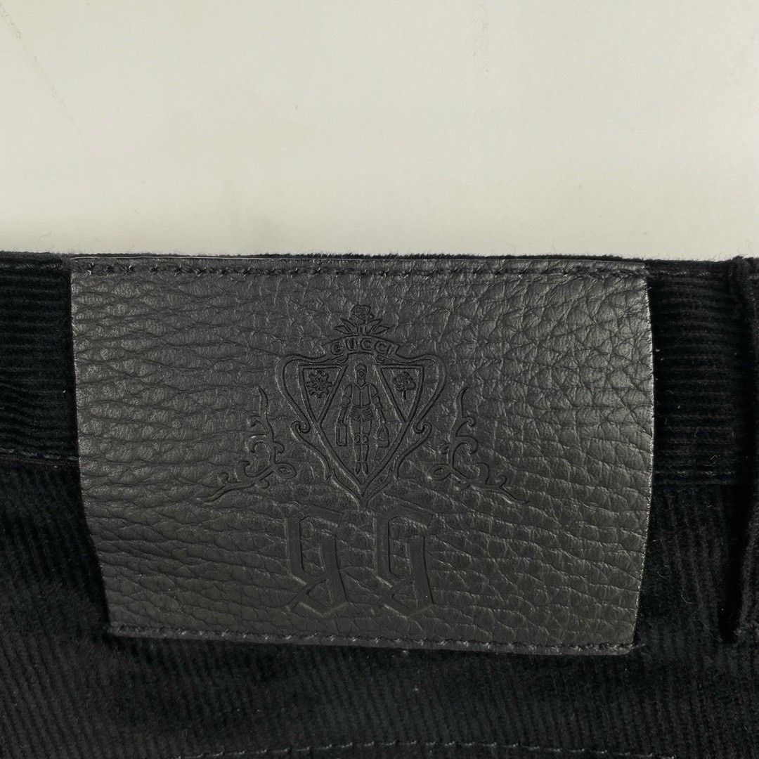 Gucci Gucci black corduroy trousers Nextarrow-2412 Size US 32 / EU 48 - 3 Thumbnail