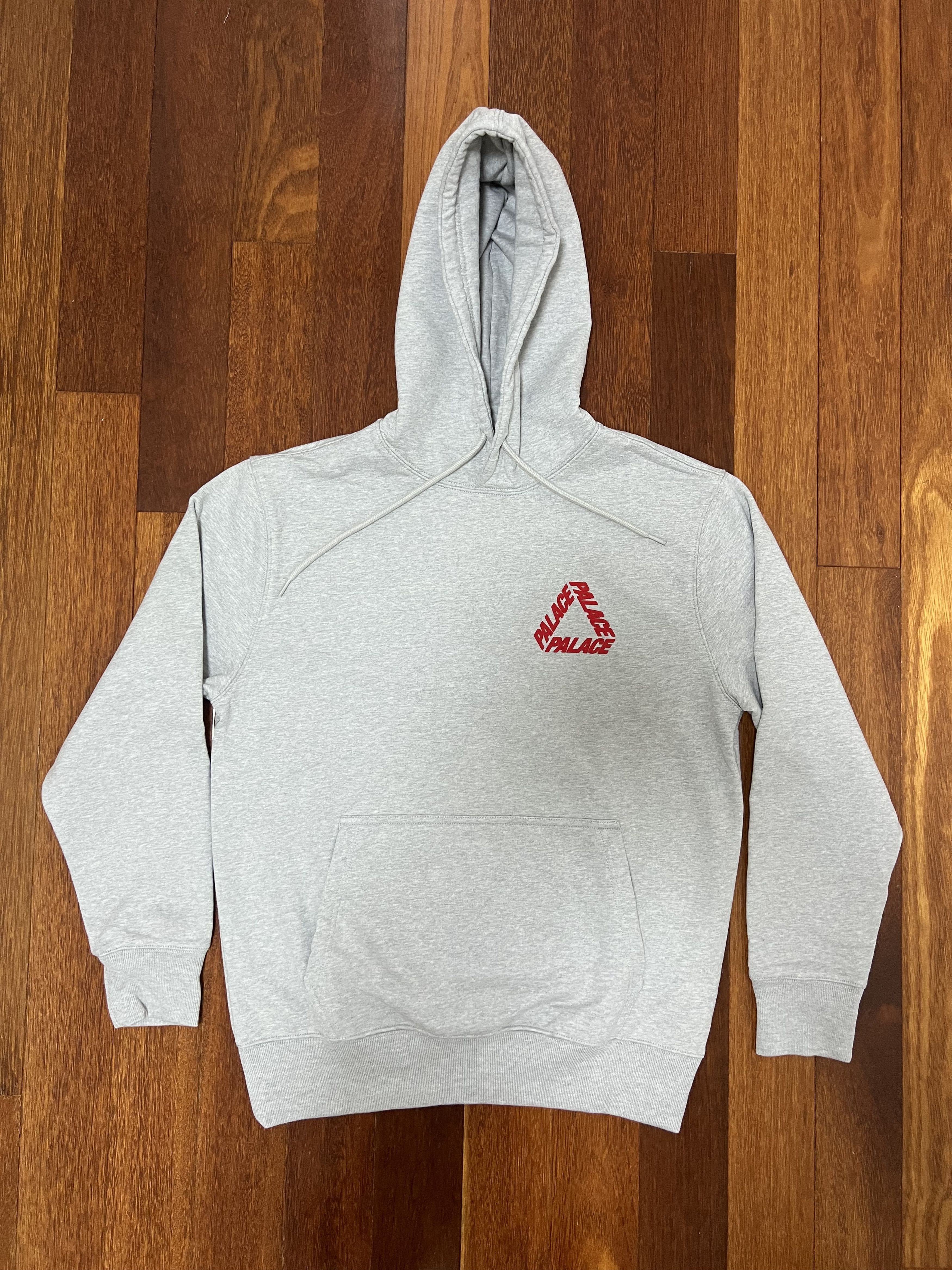 Palace 💚 2019 Palace Flocka P3 Hoodie Grey Marl Medium NEW Size US M / EU 48-50 / 2 - 4 Thumbnail
