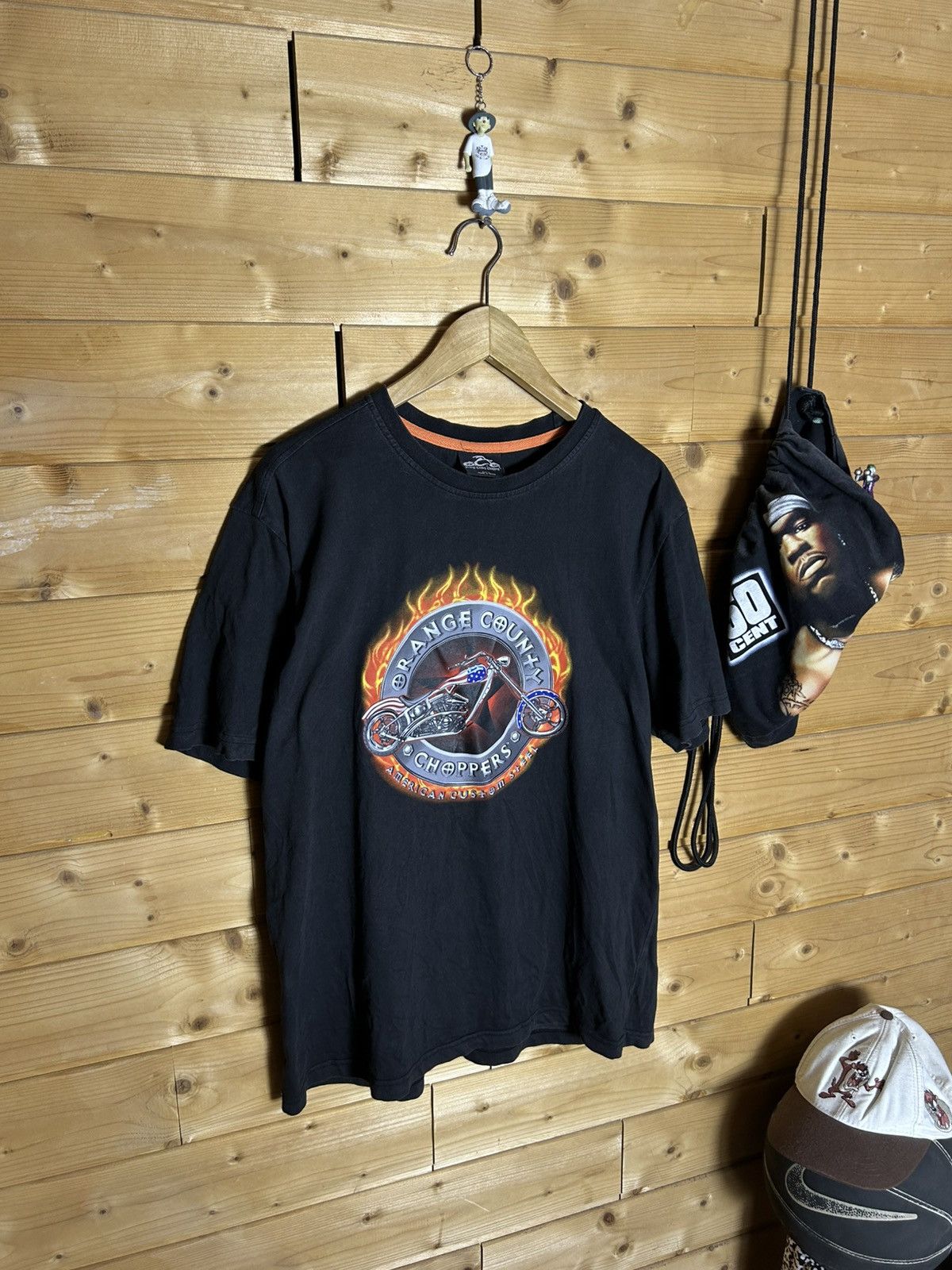 Vintage Vintage 00s Orange County Choppers t shirt Size US L / EU 52-54 / 3 - 2 Thumbnail